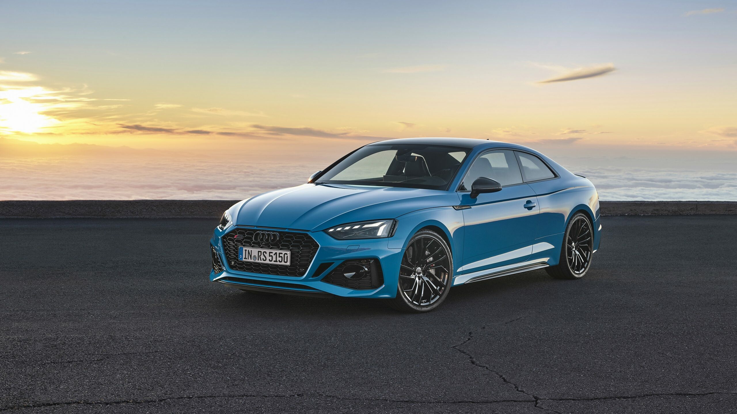 Audi: Automaker, Headquartered in Ingolstadt, Bayern, Germany, RS5 Coupe. 2560x1440 HD Background.