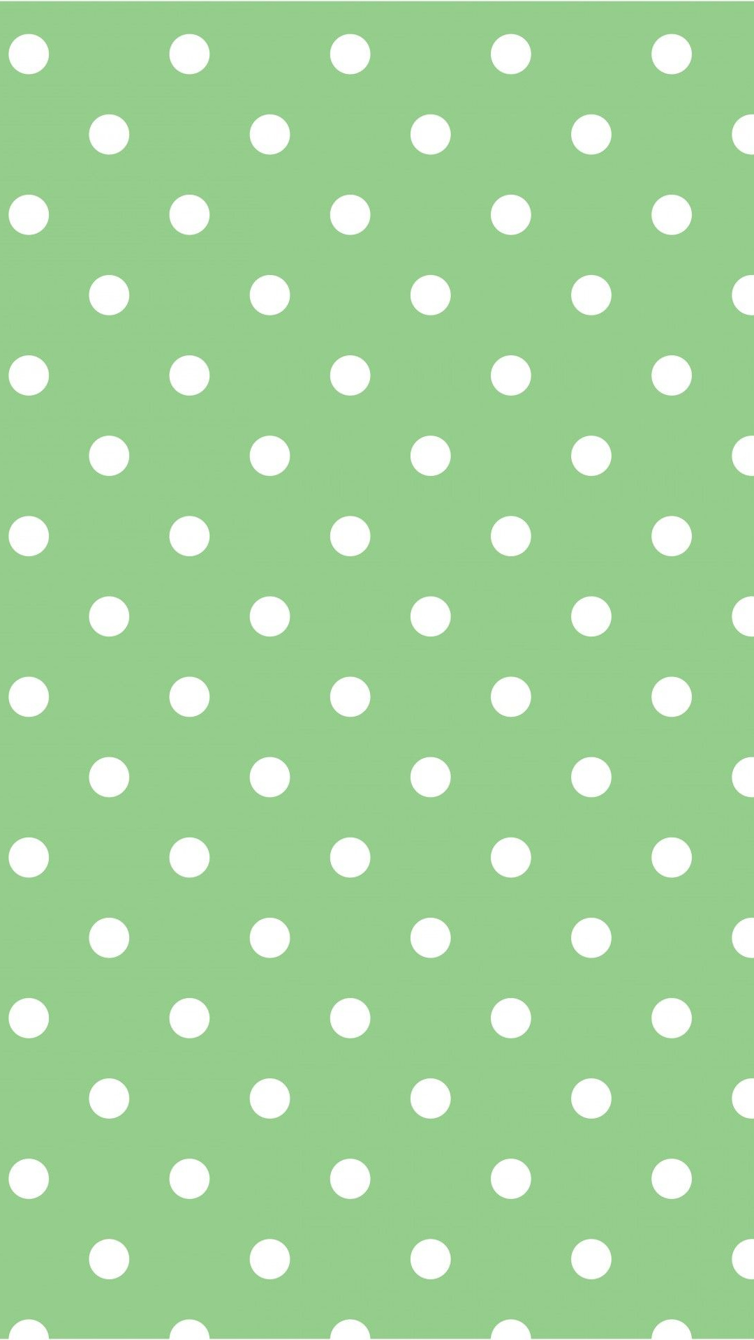 Polka Dot, Green color scheme, Natural and fresh, Modern style, 1080x1920 Full HD Phone