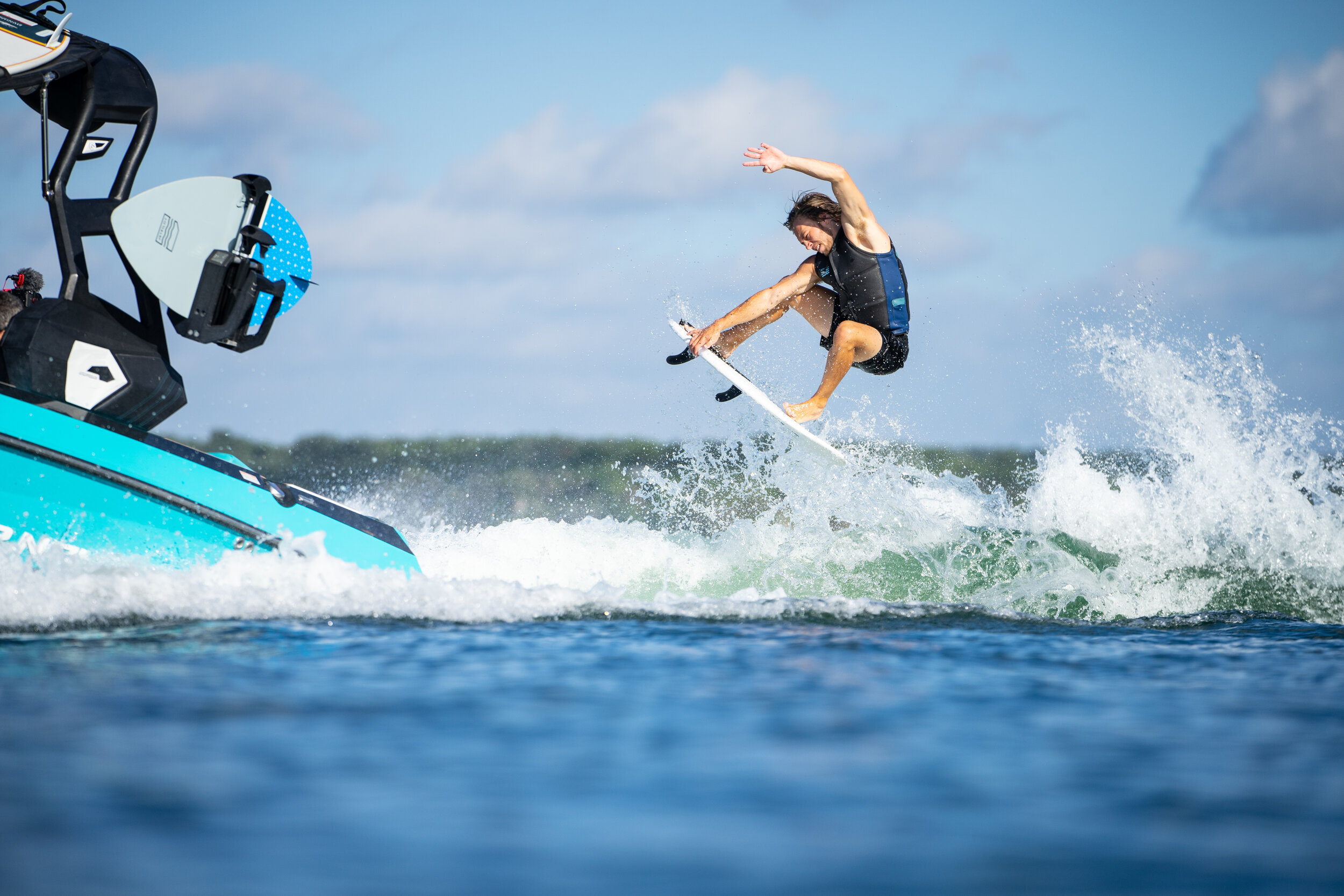 Wakesurfing, Sporting thrill, Nick Belmont's lens, Water adventure, 2500x1670 HD Desktop