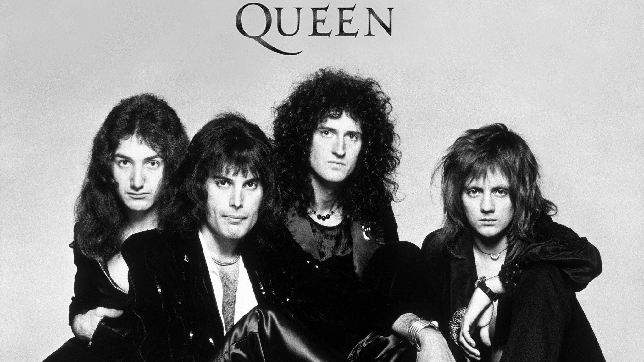 Queen musical band, Rock royalty, Freddie Mercury's early days, Wallpaper for fans, 2050x1160 HD Desktop