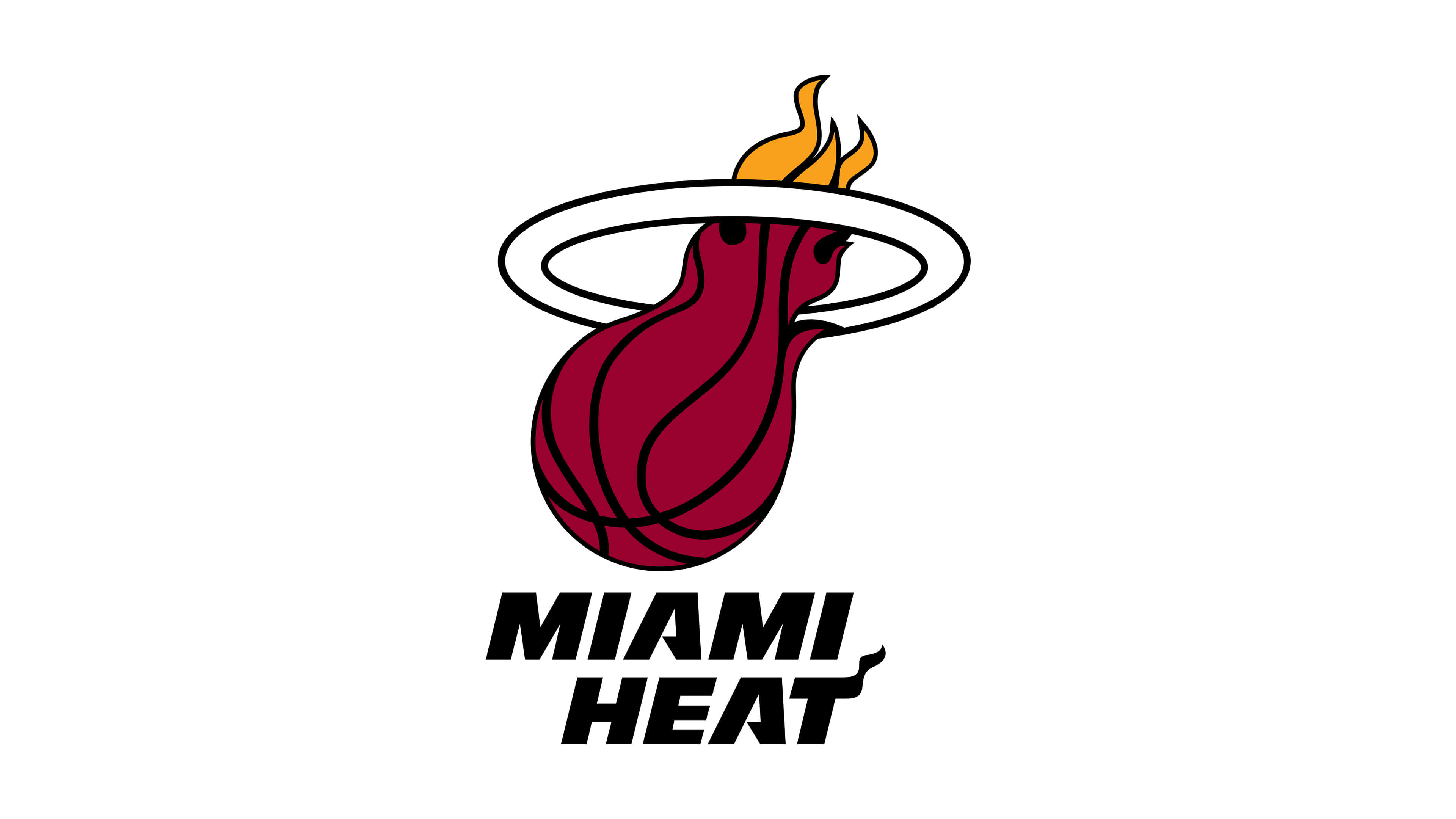 Miami Heat: The team compete in the NBA as a member of the Eastern Conference Southeast Division. 3840x2160 4K Wallpaper.