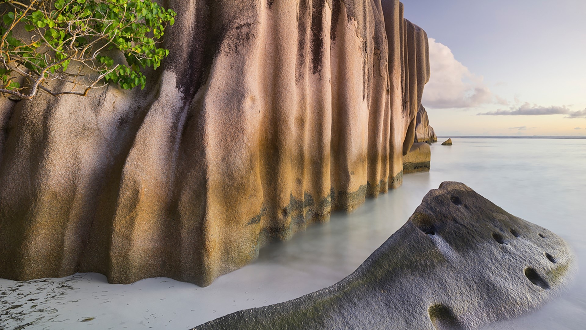 Anse Source d'Argent, Seychelles spotlight, Stunning granite rocks, Natural wonders, 1920x1080 Full HD Desktop