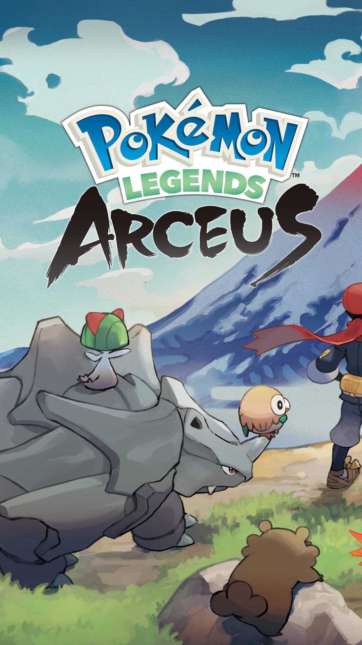 Pokemon Legends: Arceus, Video game, Arceus adventure, Gaming excitement, 1440x2560 HD Phone