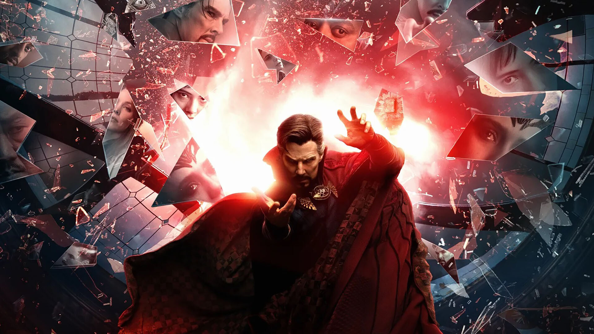Doctor Strange in the Multiverse of Madness: The first Marvel Cinematic Universe production to have significant horror elements. 1920x1080 Full HD Background.