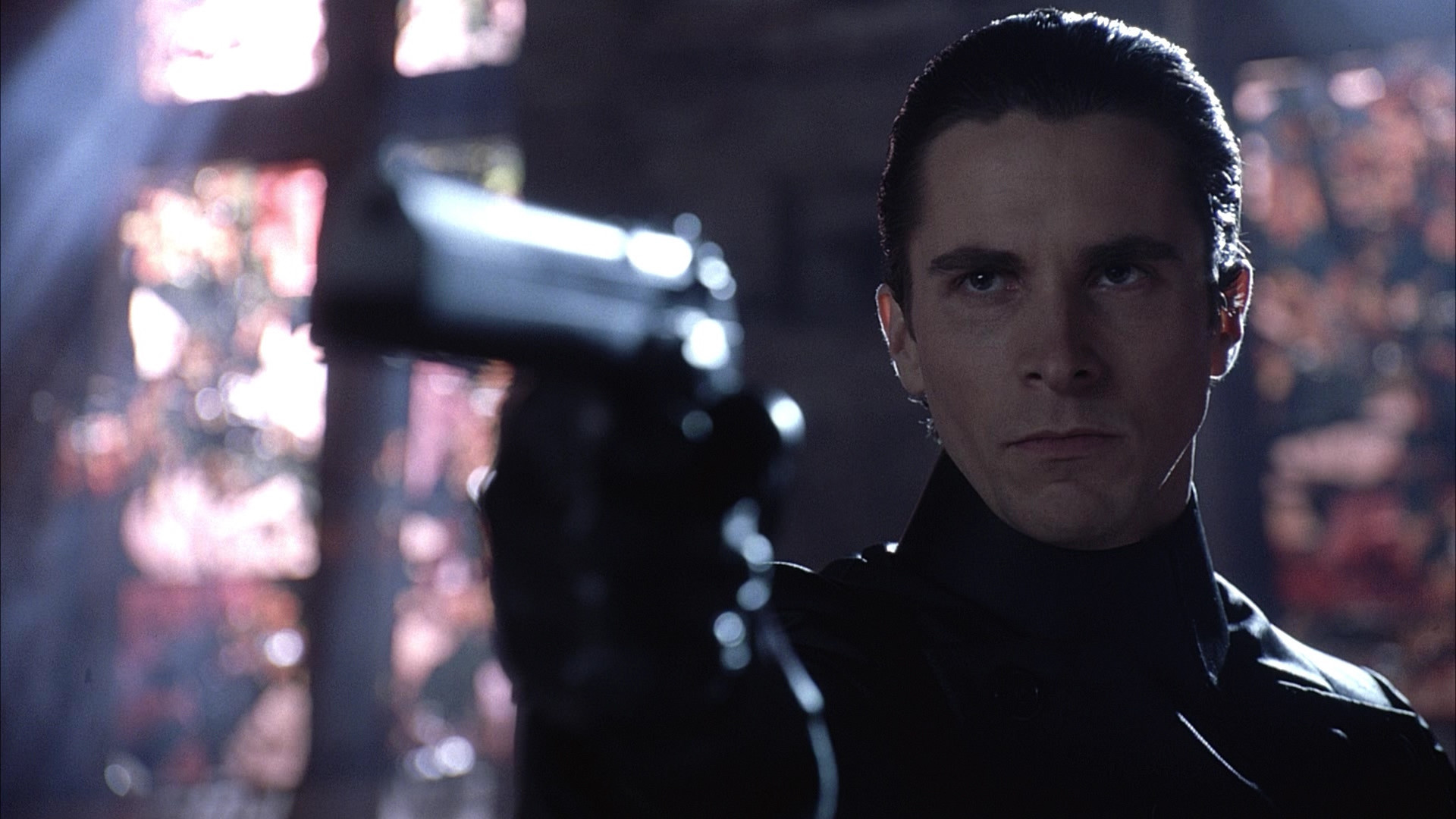 Equilibrium movie, Dystopian society, Christian Bale, Action-packed thriller, 1920x1080 Full HD Desktop