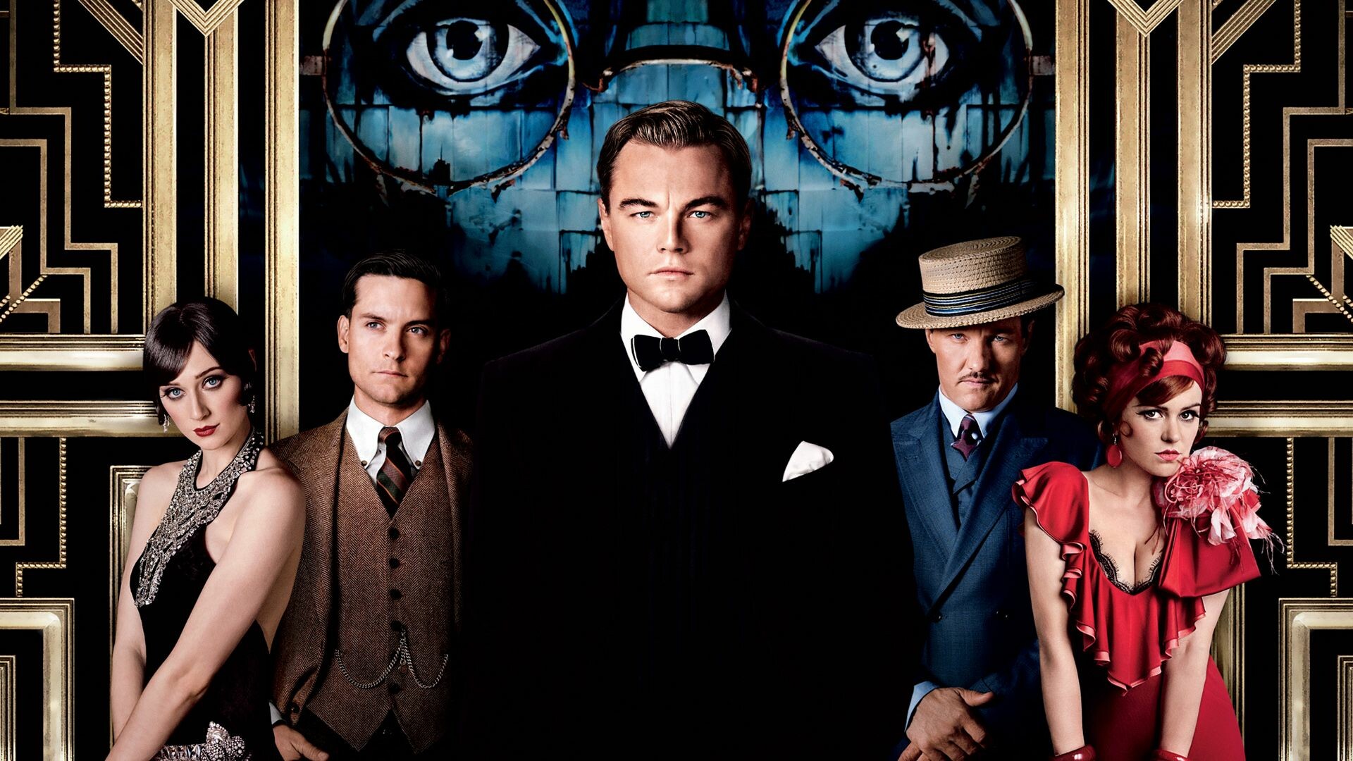 The Great Gatsby: The 2013 film adaptation, F. Scott Fitzgerald's novel, Warner Bros. Pictures. 1920x1080 Full HD Wallpaper.