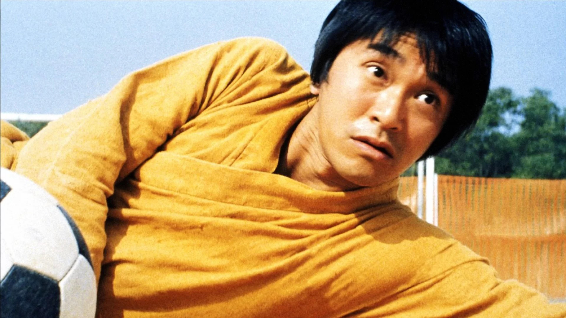 Shaolin Soccer: Stephen Chow, Shot to stardom in The Final Combat, 1989. 1920x1080 Full HD Wallpaper.