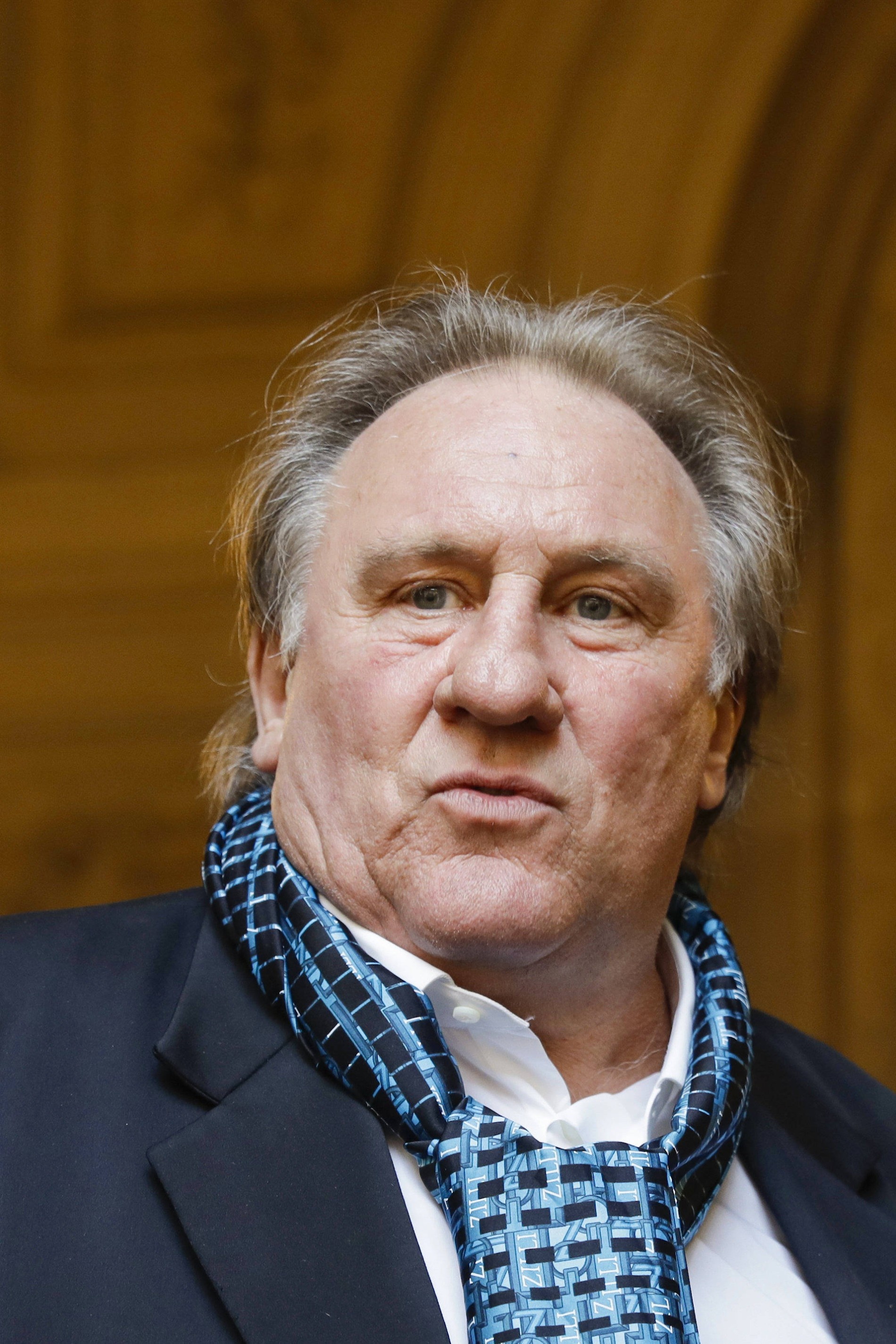 Gerard Depardieu, 70th birthday, Ogres' blessings, 1900x2850 HD Phone