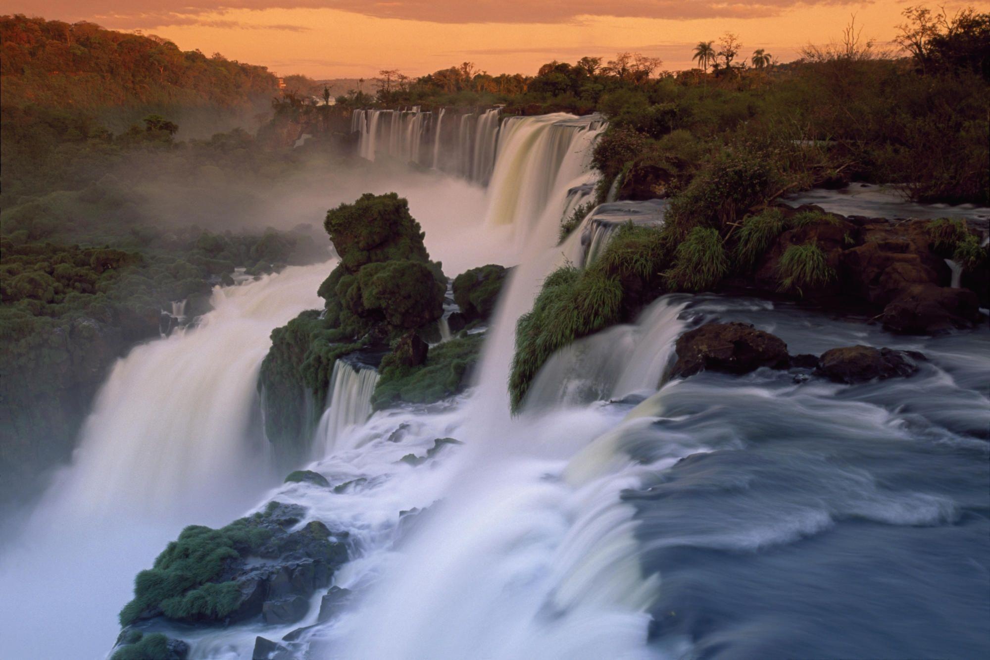 Iguazu National Park, Natural wonders, Stunning waterfalls, Captivating beauty, 2000x1340 HD Desktop