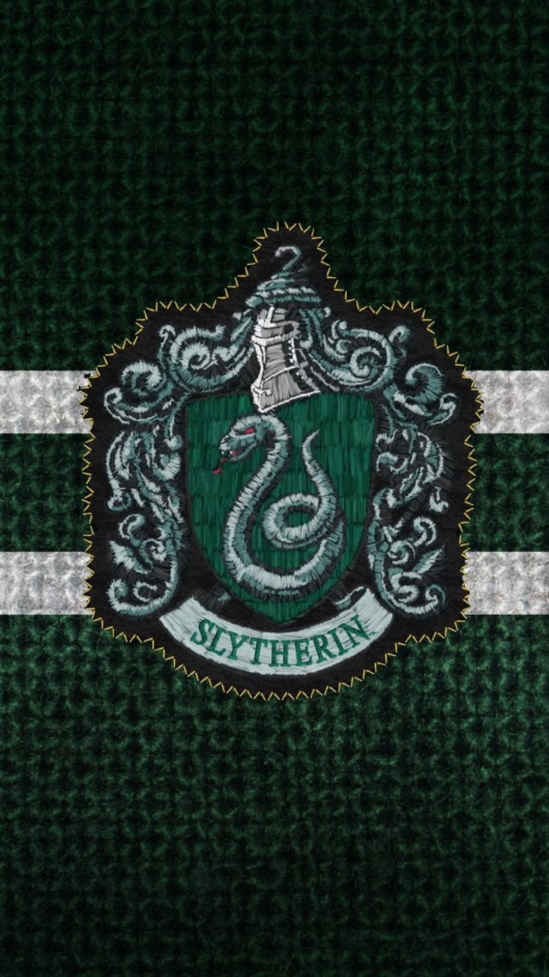 Harry Potter Slytherin crest, Widescreen wallpaper, Hogwarts castle, Best background, 1080x1920 Full HD Handy