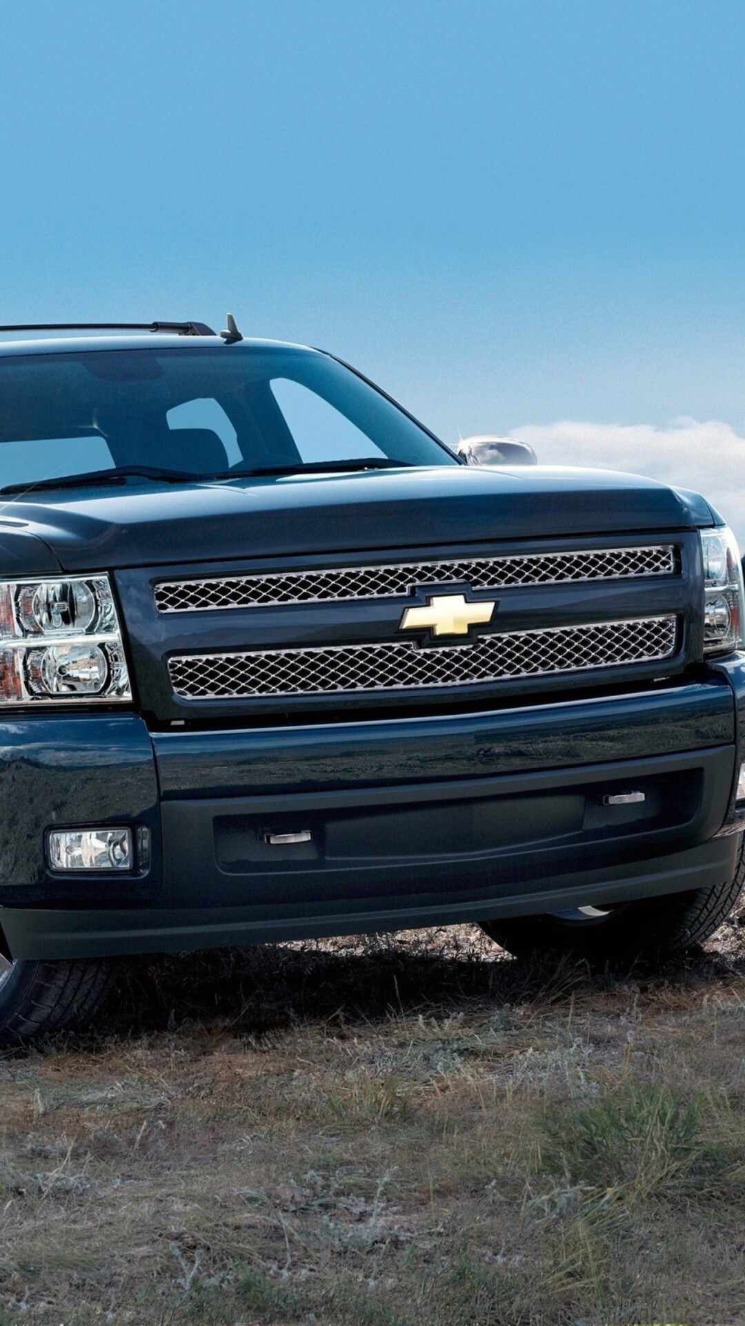 Chevrolet Silverado: Full-size pickups, The Chevy, Entered its fourth generation in 2019. 1080x1920 Full HD Background.