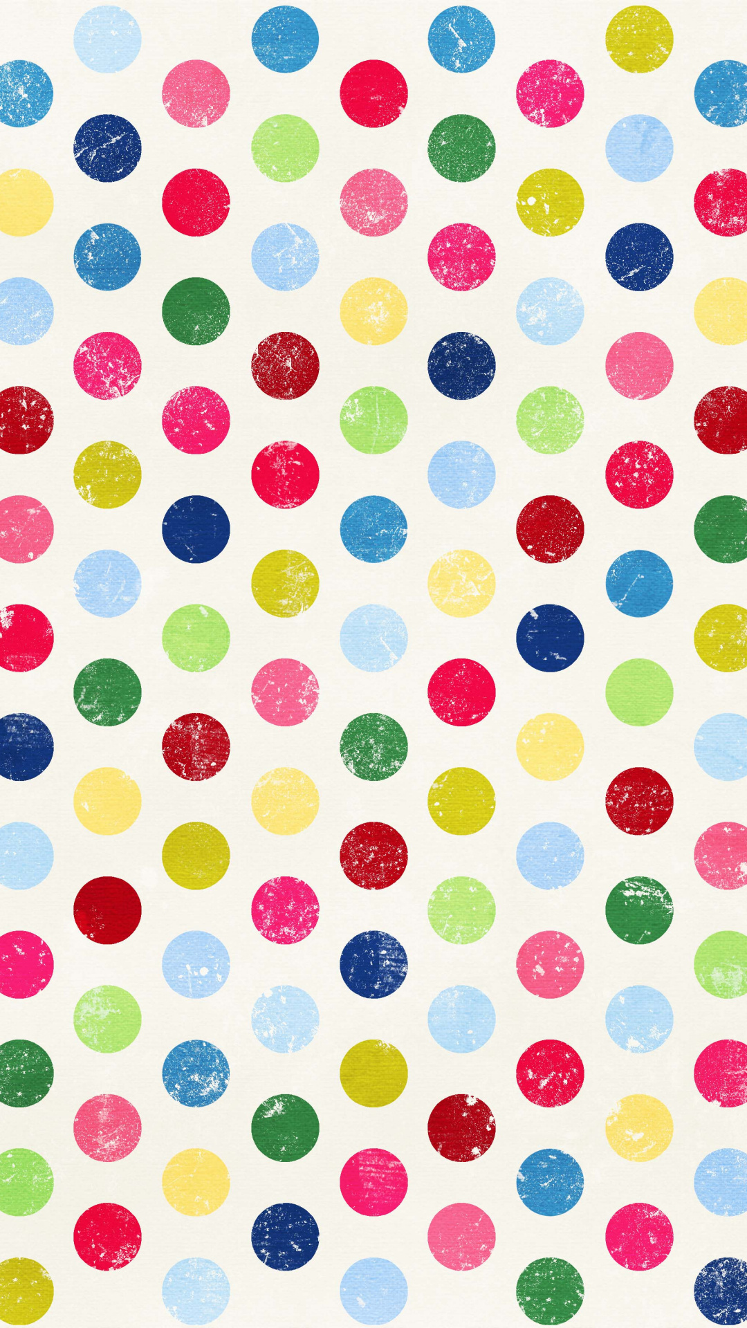 Multicolored, Polka Dot Wallpaper, 1080x1920 Full HD Handy