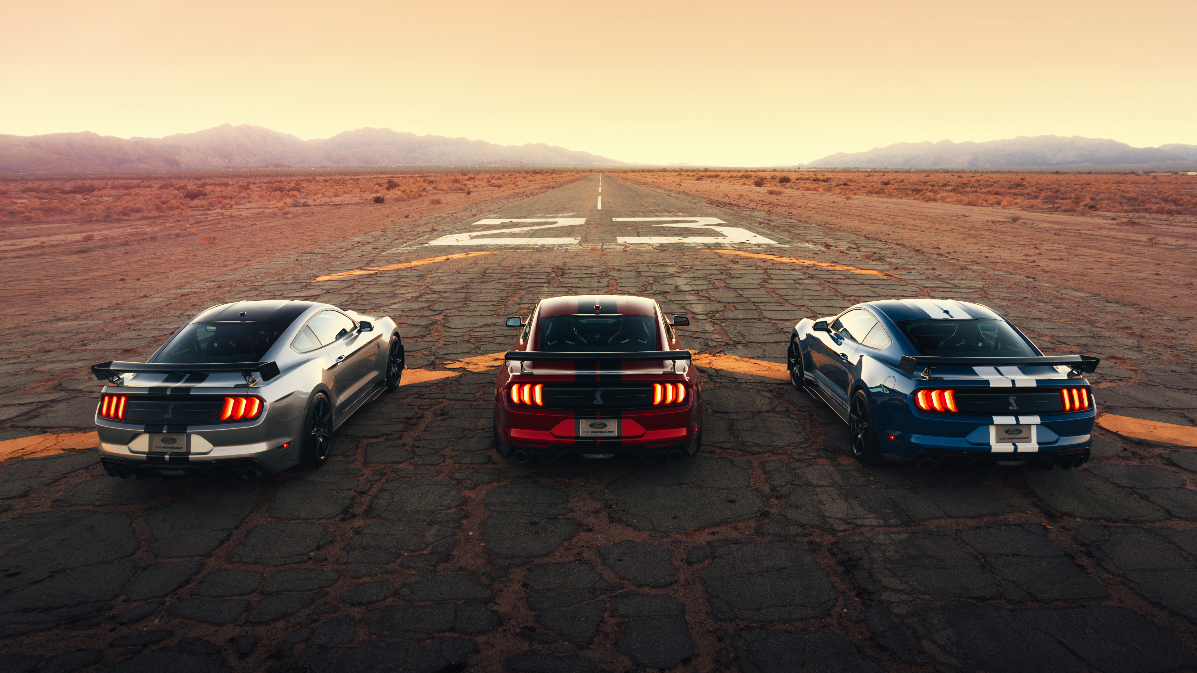 GT500, Ford Mustang, Drag racing, HD cars, 3840x2160 4K Desktop