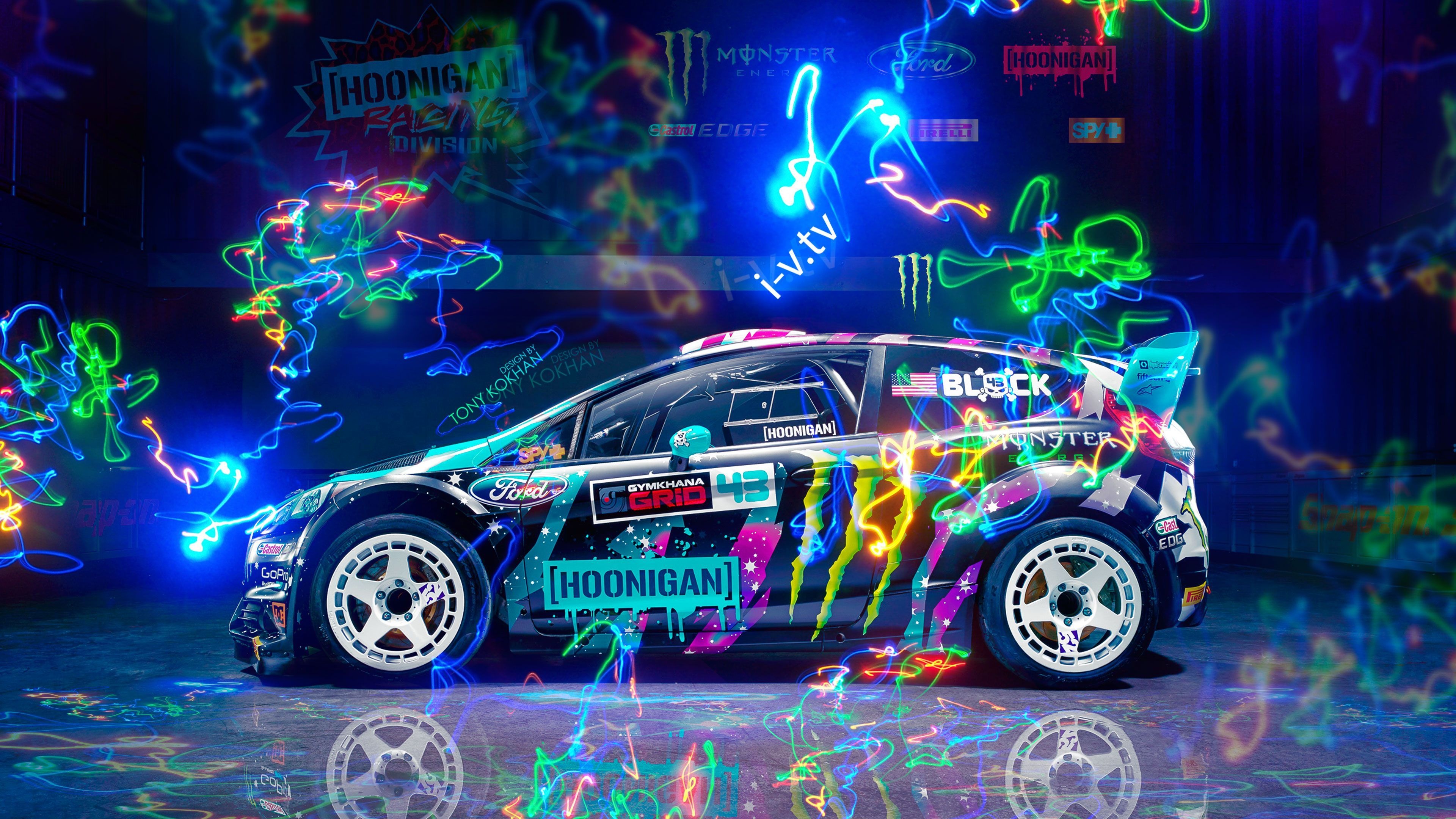 Hoonigan cars, Top free backgrounds, Auto, 3840x2160 4K Desktop