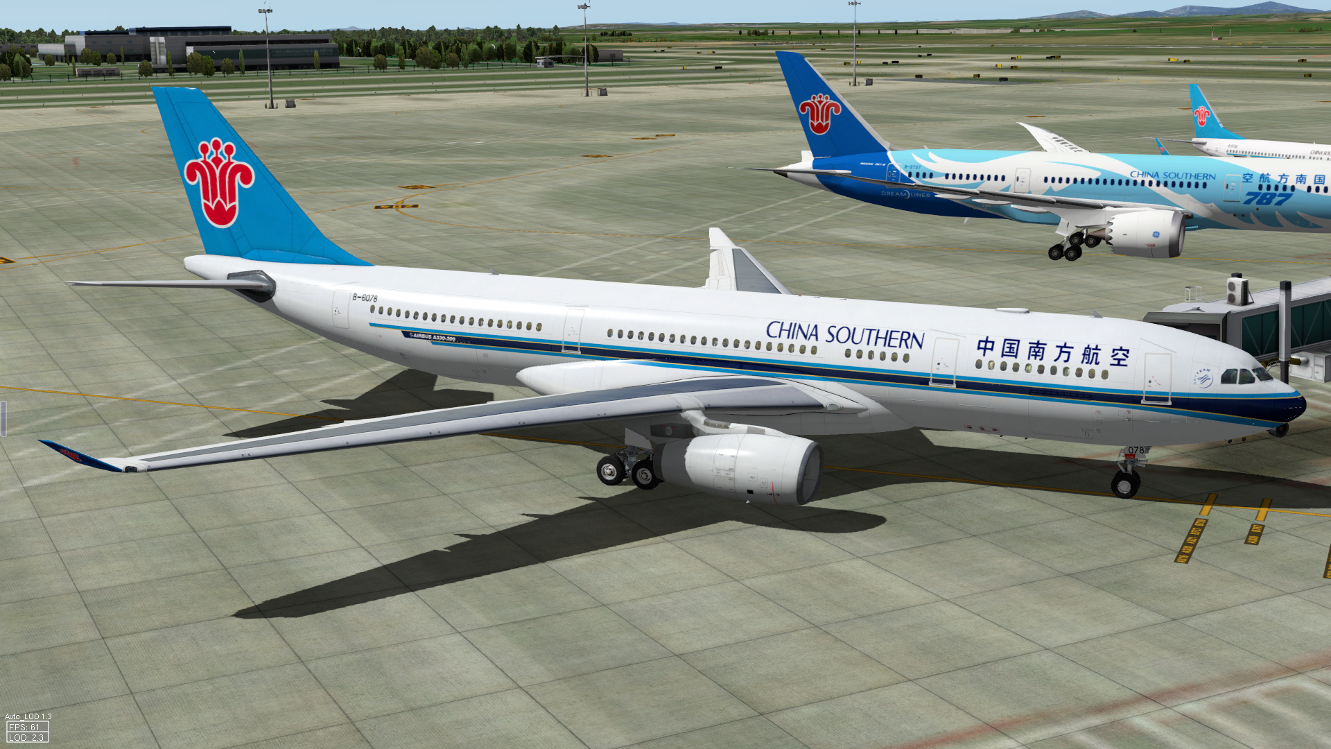 China Southern Airlines (Travels), China Southern, Simliveries, 1920x1080 Full HD Desktop