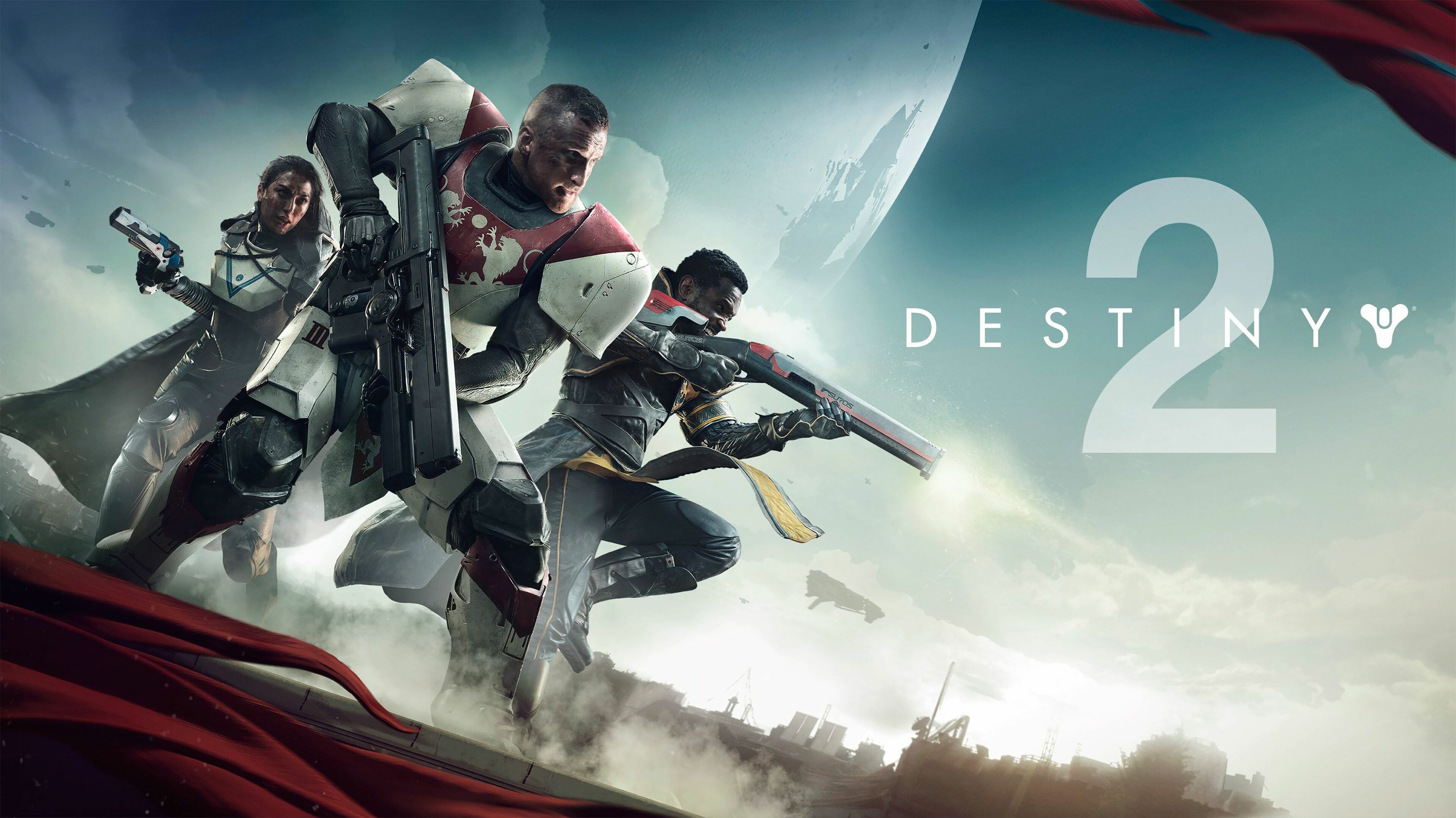 Destiny: An online-only multiplayer first-person shooter video game developed by Bungie and previously published by Activision. 3840x2160 4K Wallpaper.