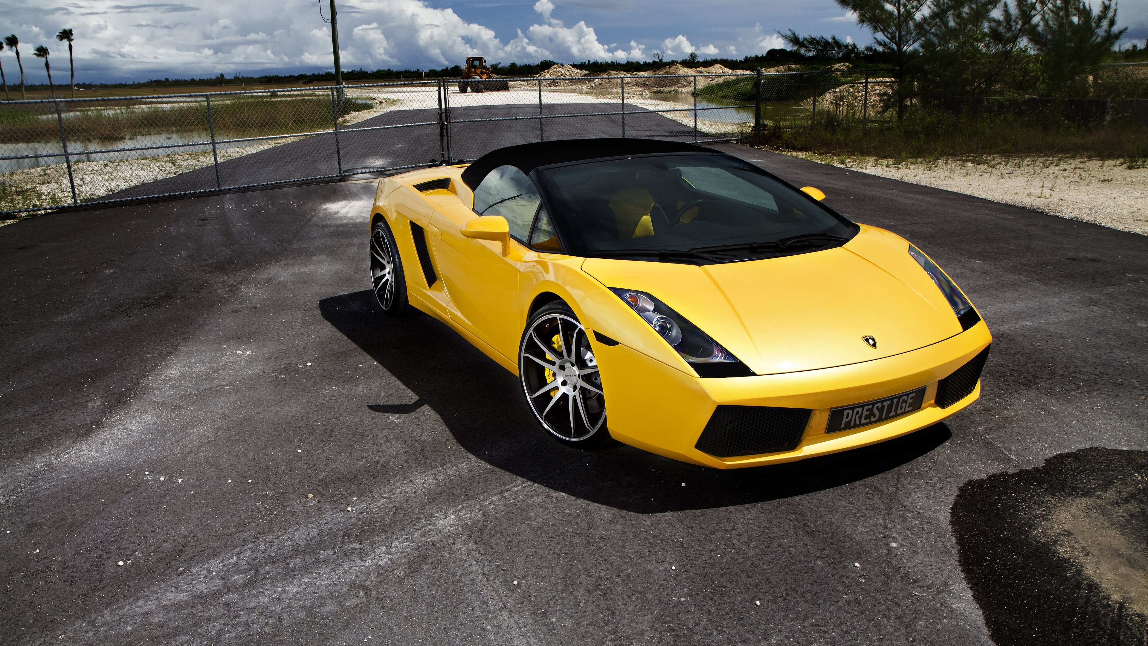 Lamborghini Gallardo, 4K Ultra wallpaper, Exotic car, Speed, 3840x2160 4K Desktop