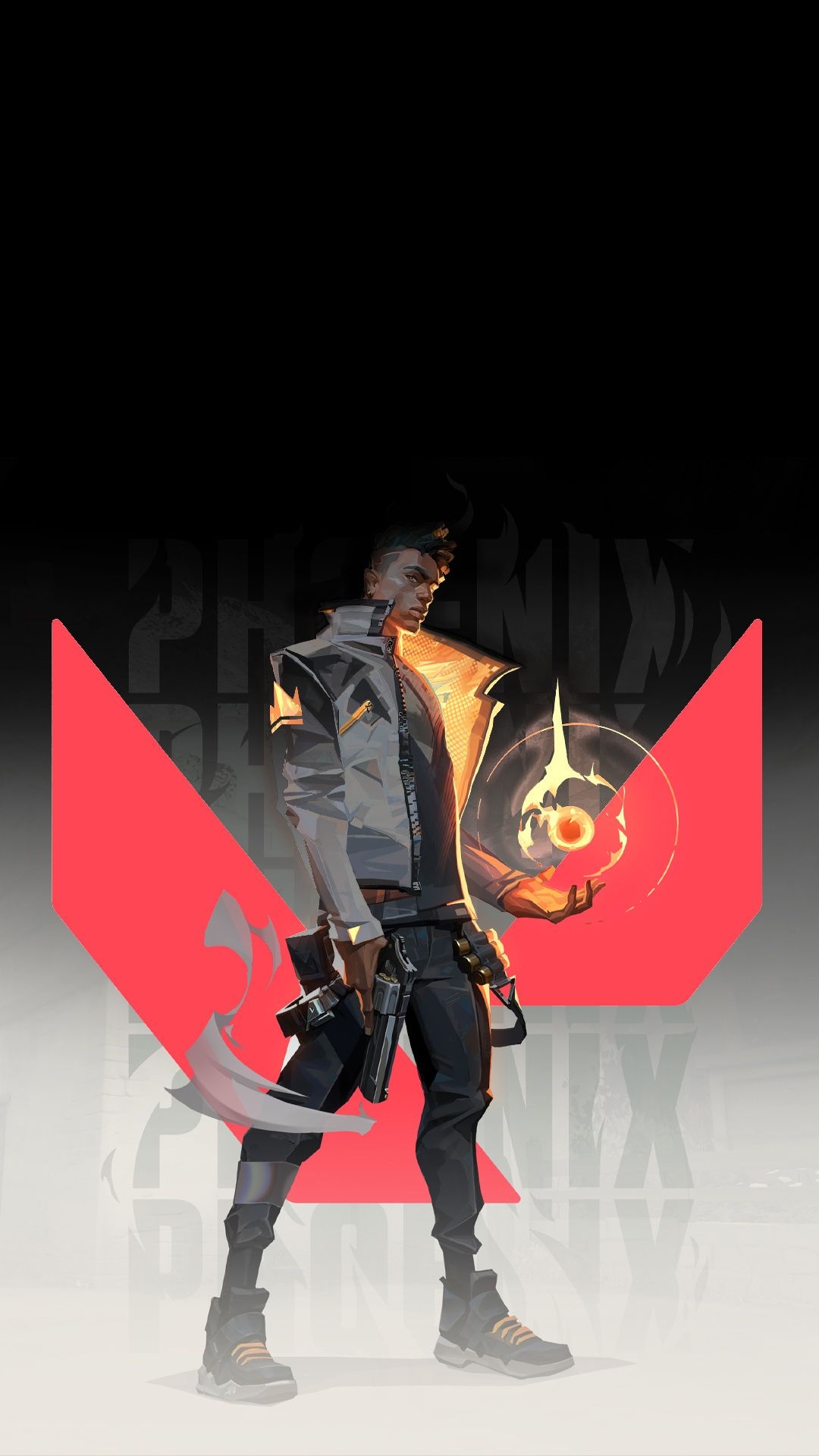 Phoenix character art, Valorant mobile wallpaper, Overwatch hero crossover, Mobile gaming, 1080x1920 Full HD Handy