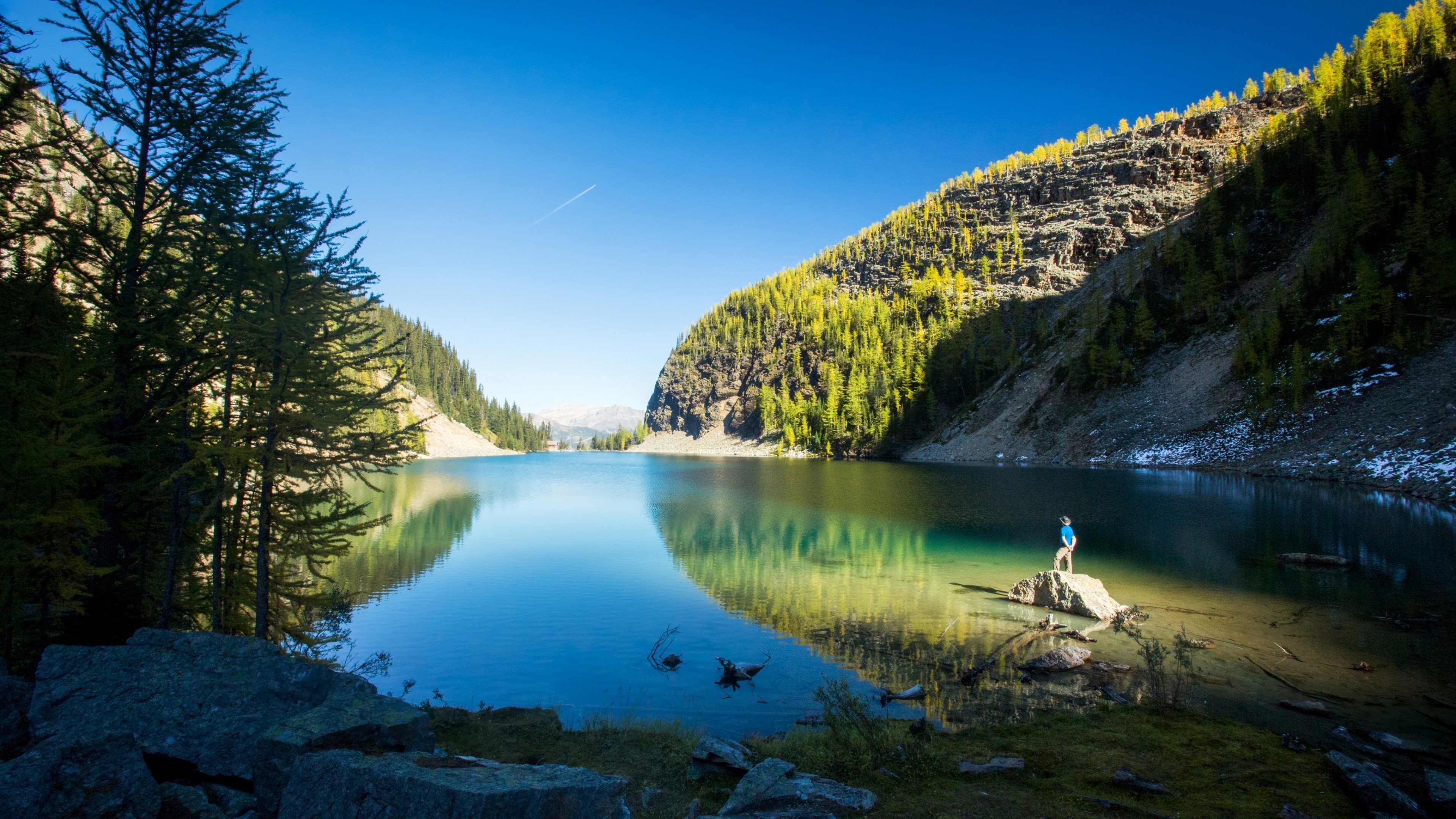 Lake Louise 4K summer, Banff National Park, 3840x2160 4K Desktop