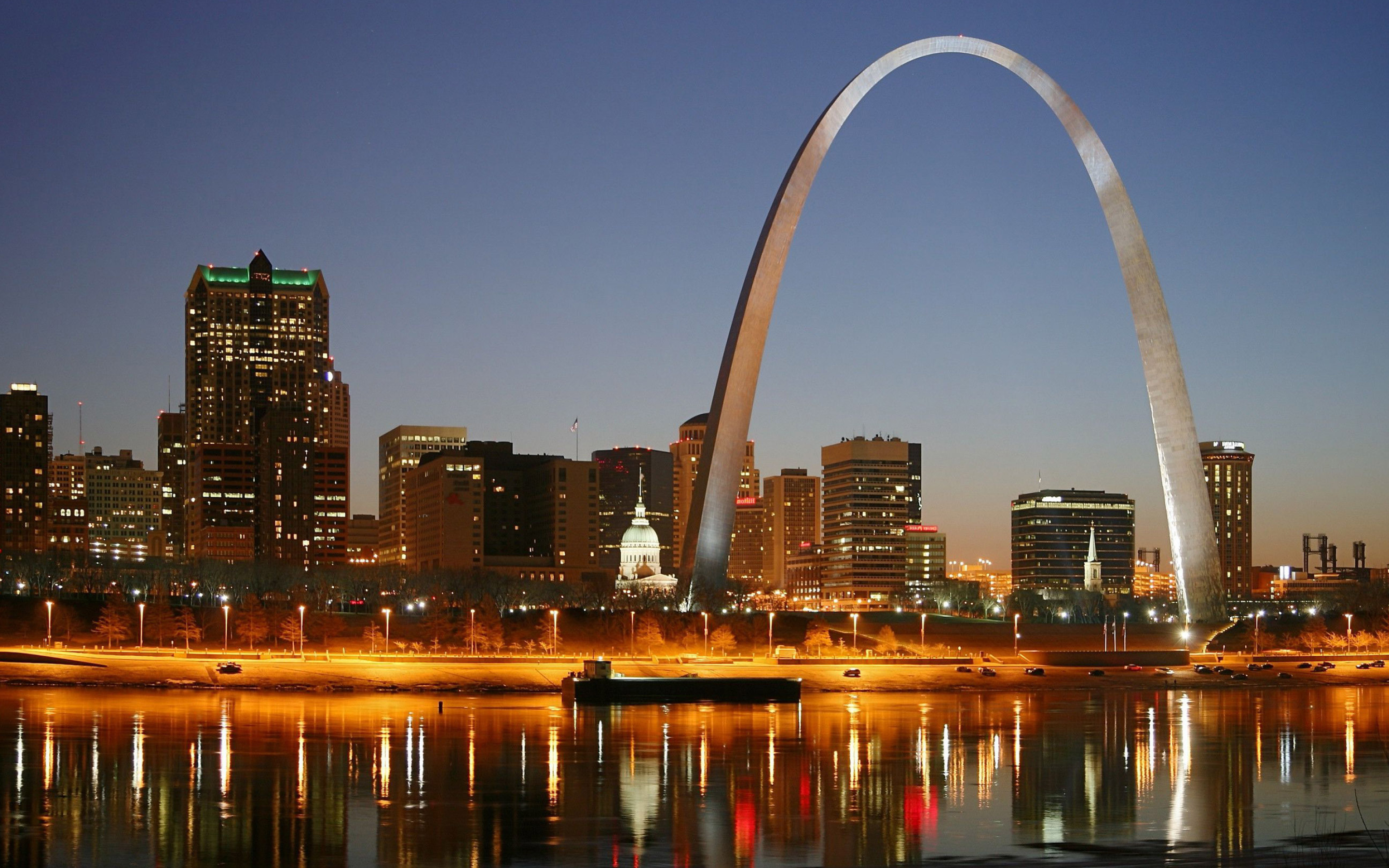 Gateway Arch (St. Louis), Wallpaper collection, Travel destination, Landmark, 2880x1800 HD Desktop