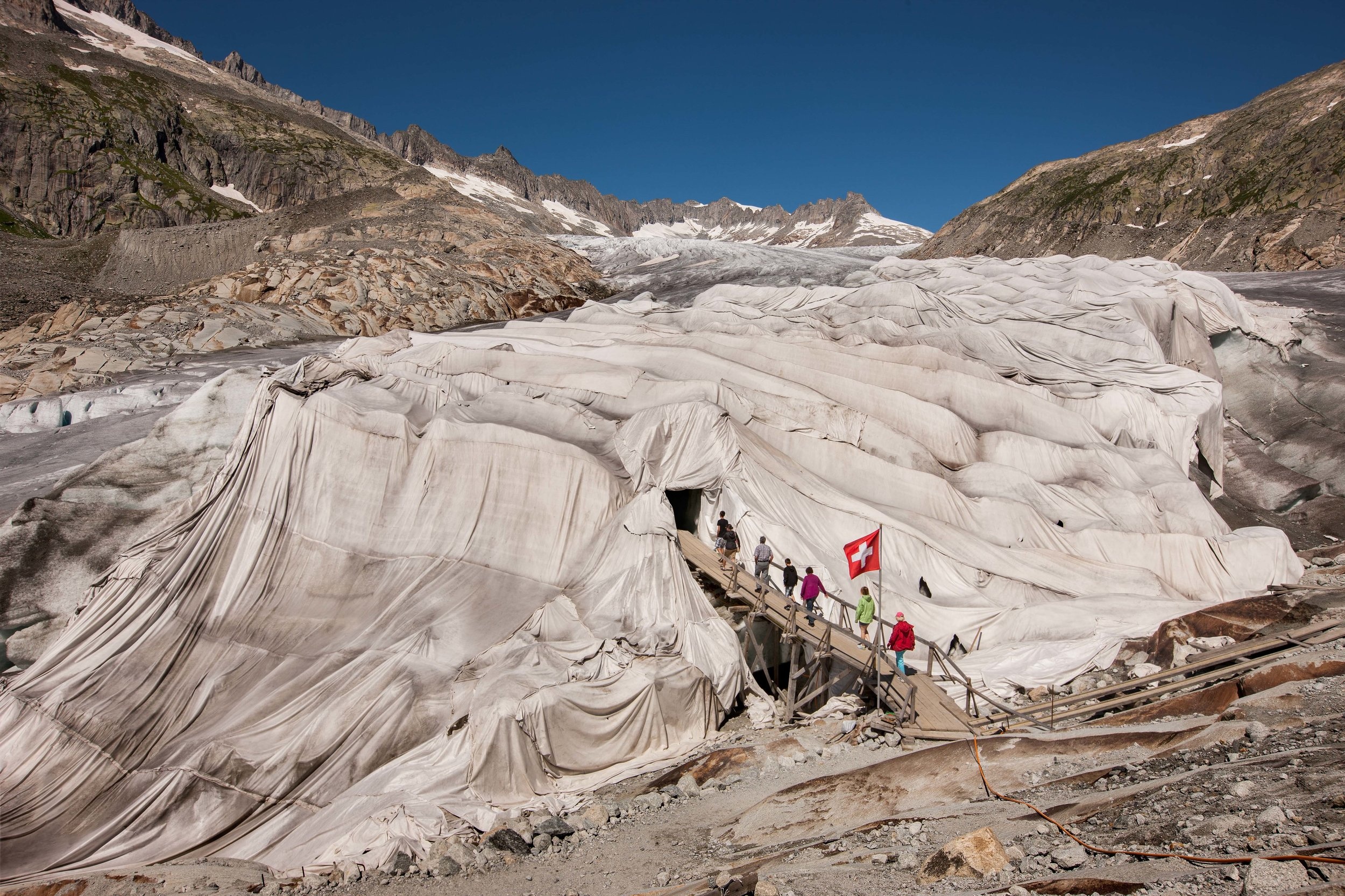 The Rhone Glacier, Travels, Alpine beauty, Majestic ice, 2500x1670 HD Desktop