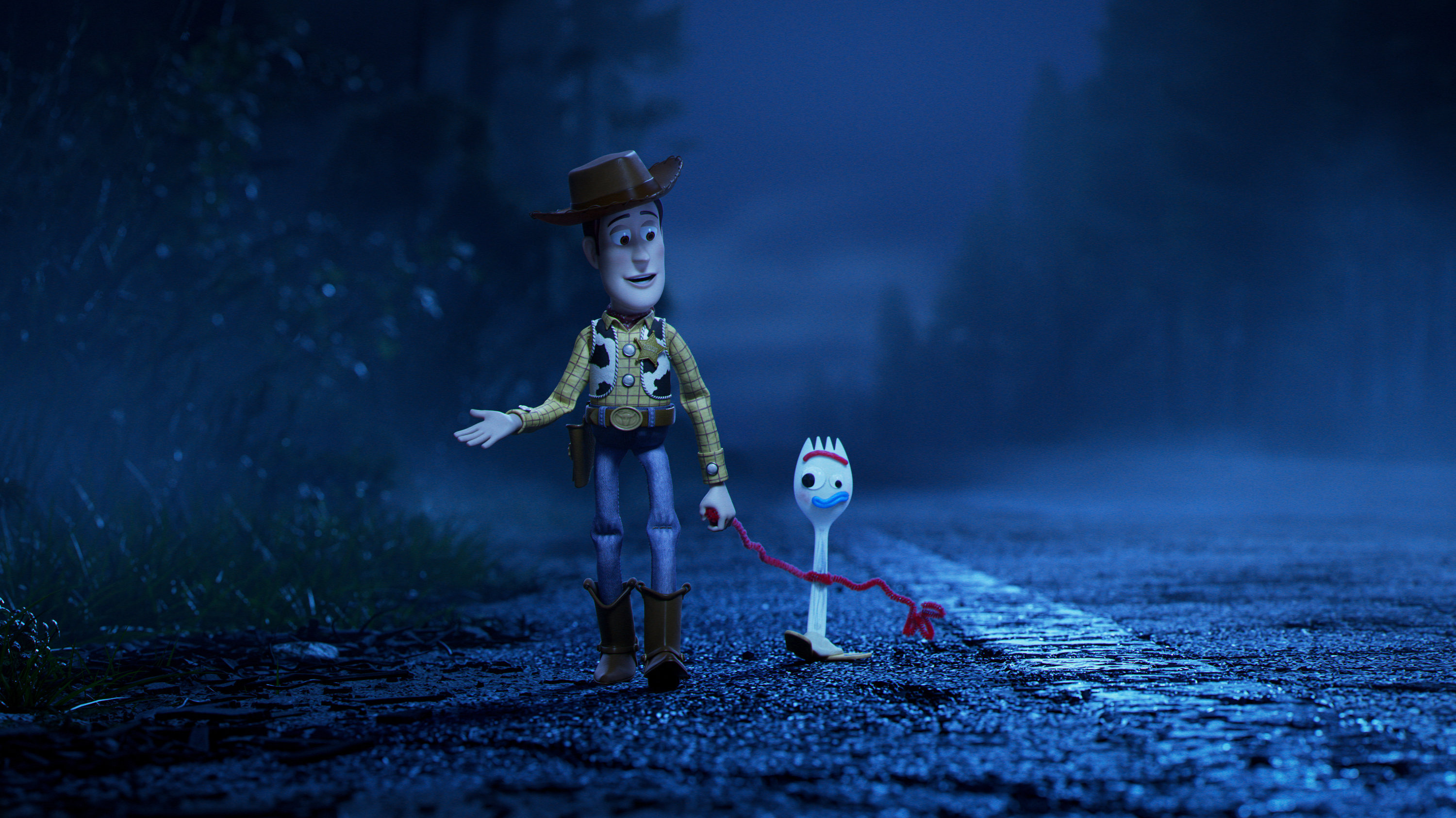Toy Story 4, Animation, Animators, Woody's inner life, 3000x1690 HD Desktop