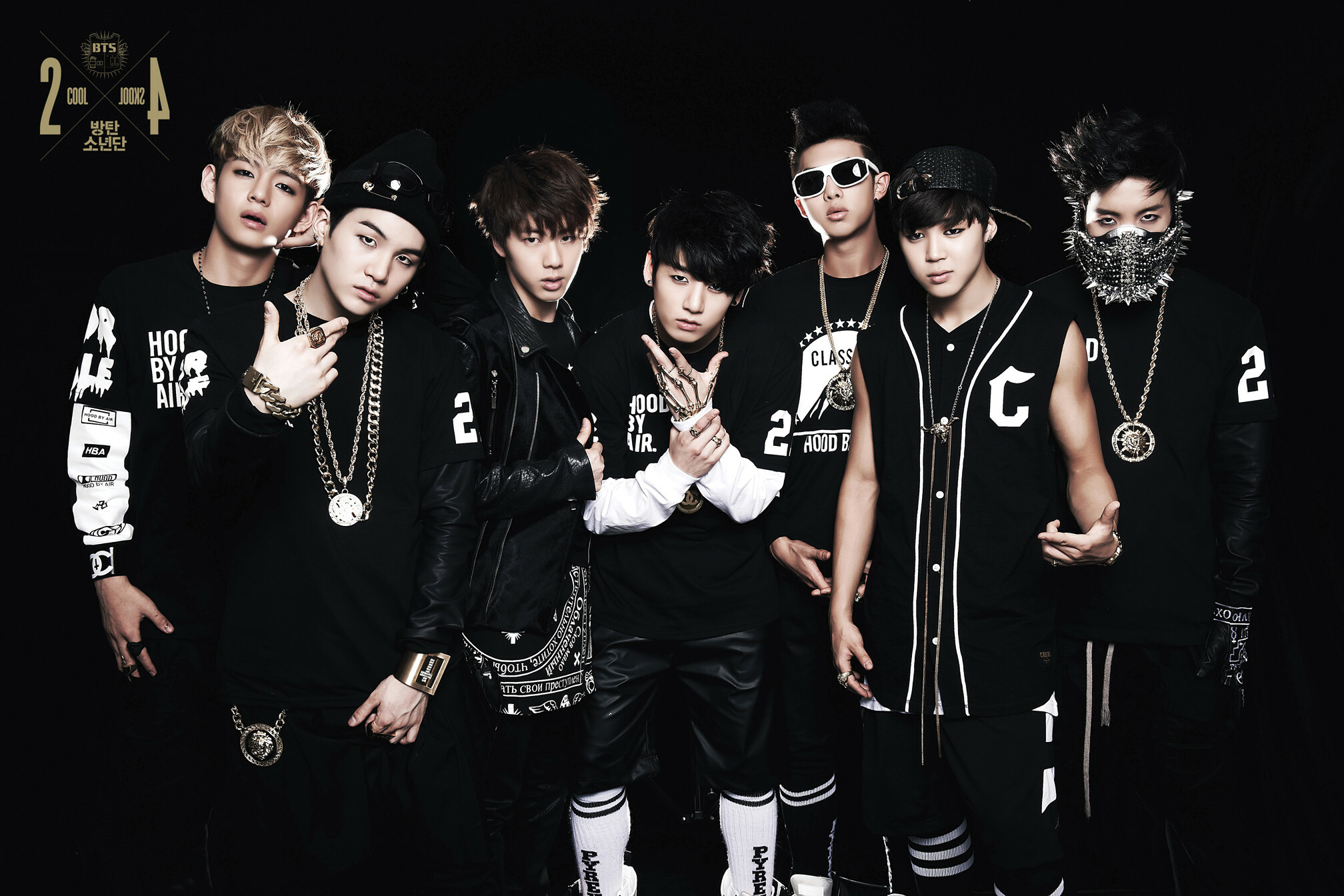 BTS: 2 Cool 4 Skool, the debut single album, K-pop. 2020x1350 HD Wallpaper.