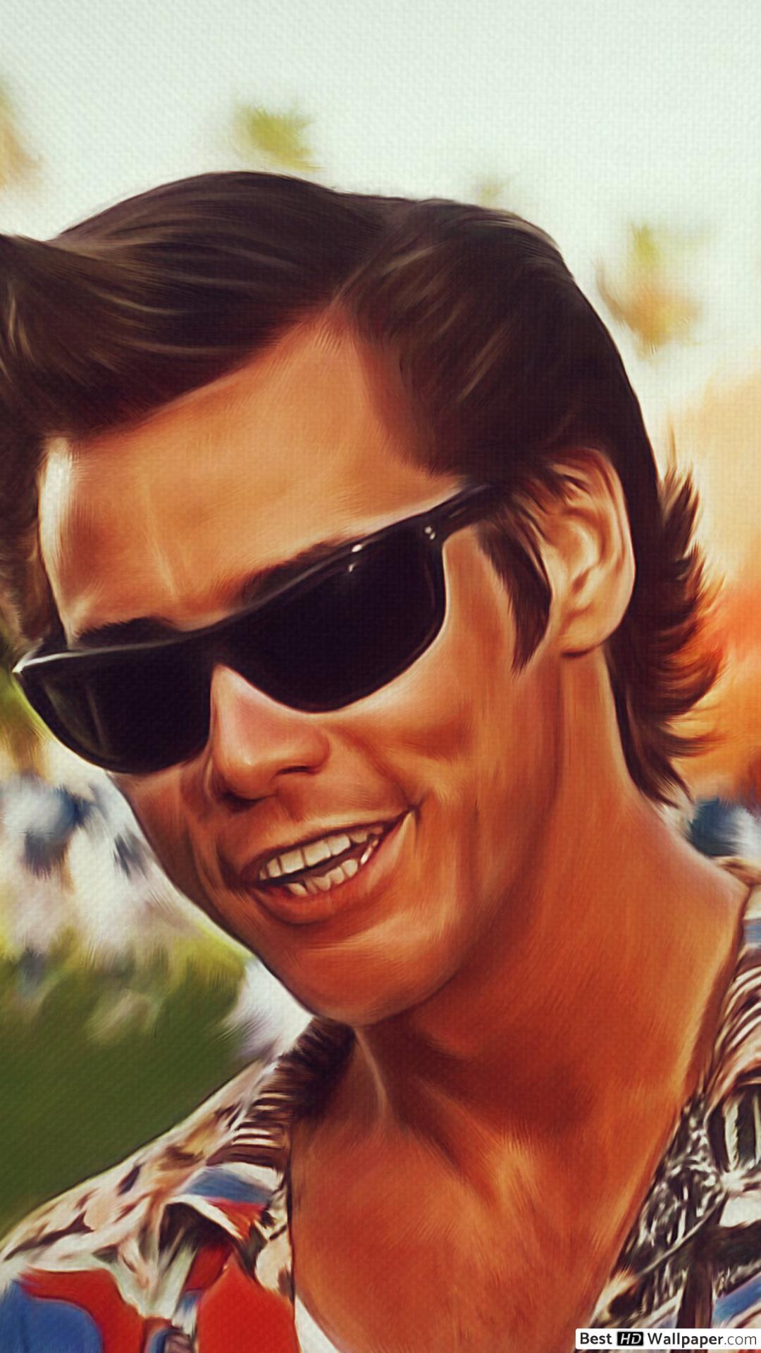 Ace Ventura: Jim Carrey, A zany private investigator who specializes in finding missing animals. 1080x1920 Full HD Wallpaper.