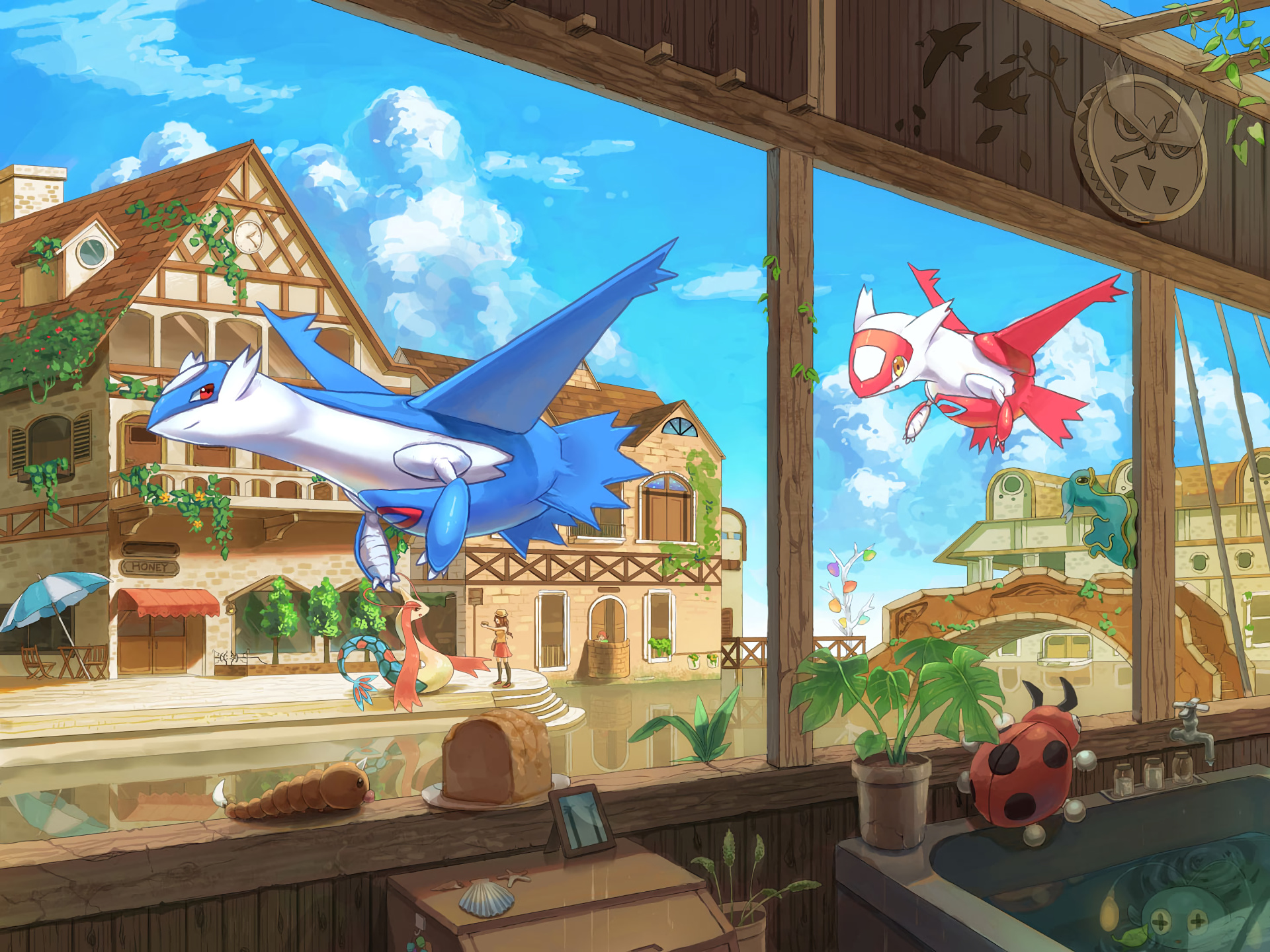 Pokemon HD wallpaper, Background image, Vibrant colors, High quality, 1920x1440 HD Desktop