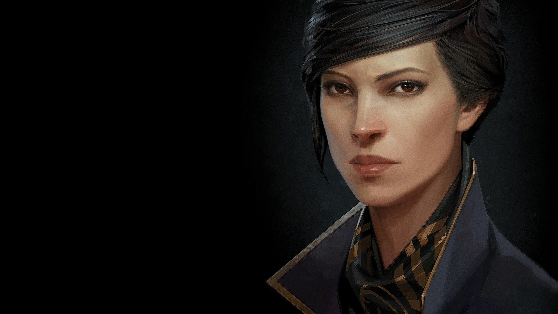 Dishonored: Emily Kaldwin, The daughter of the Empress of Gristol. 1920x1080 Full HD Wallpaper.