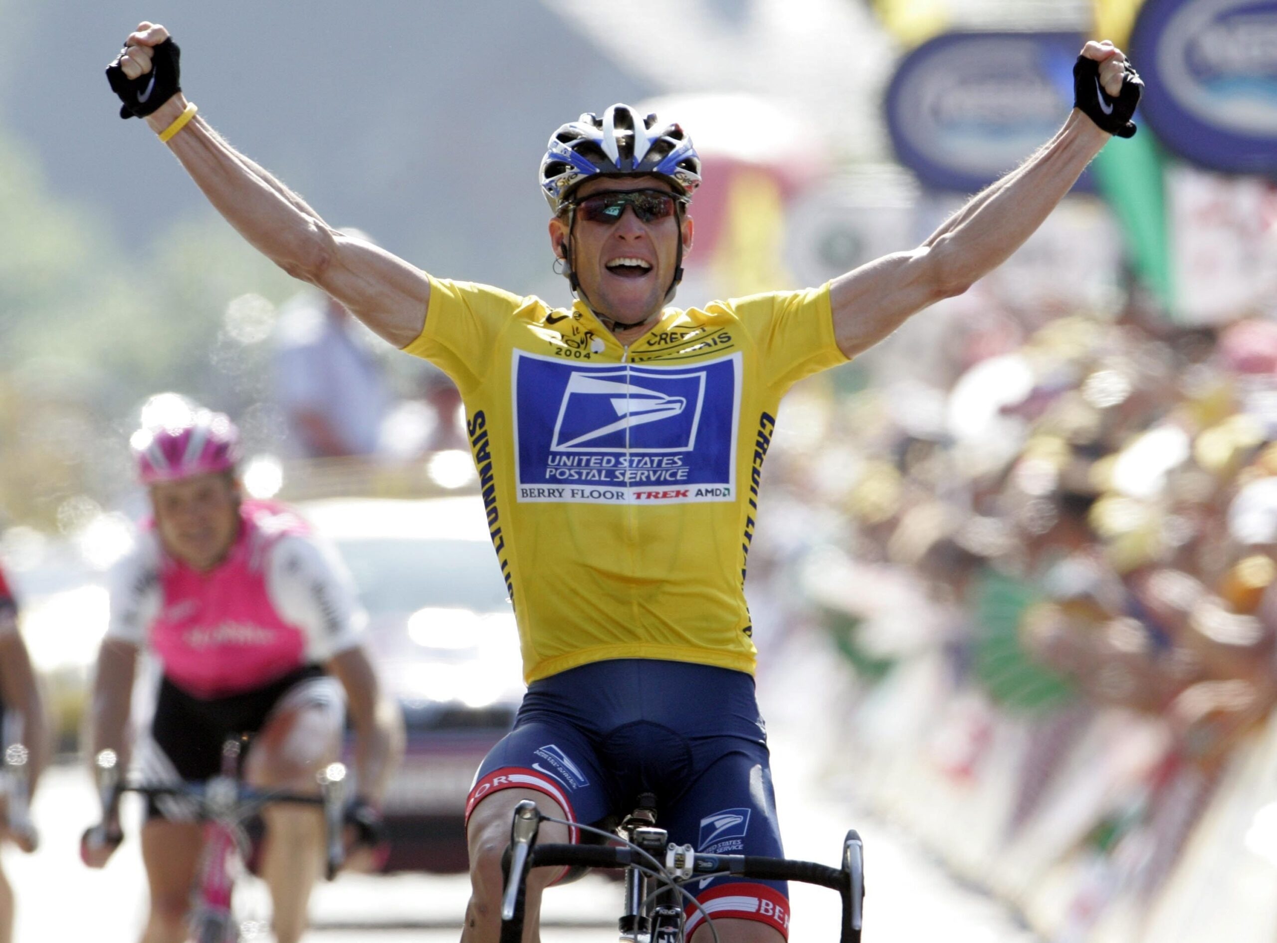 Lance Armstrong, Sports legend, Doping scandal, Tour de France, 2560x1900 HD Desktop