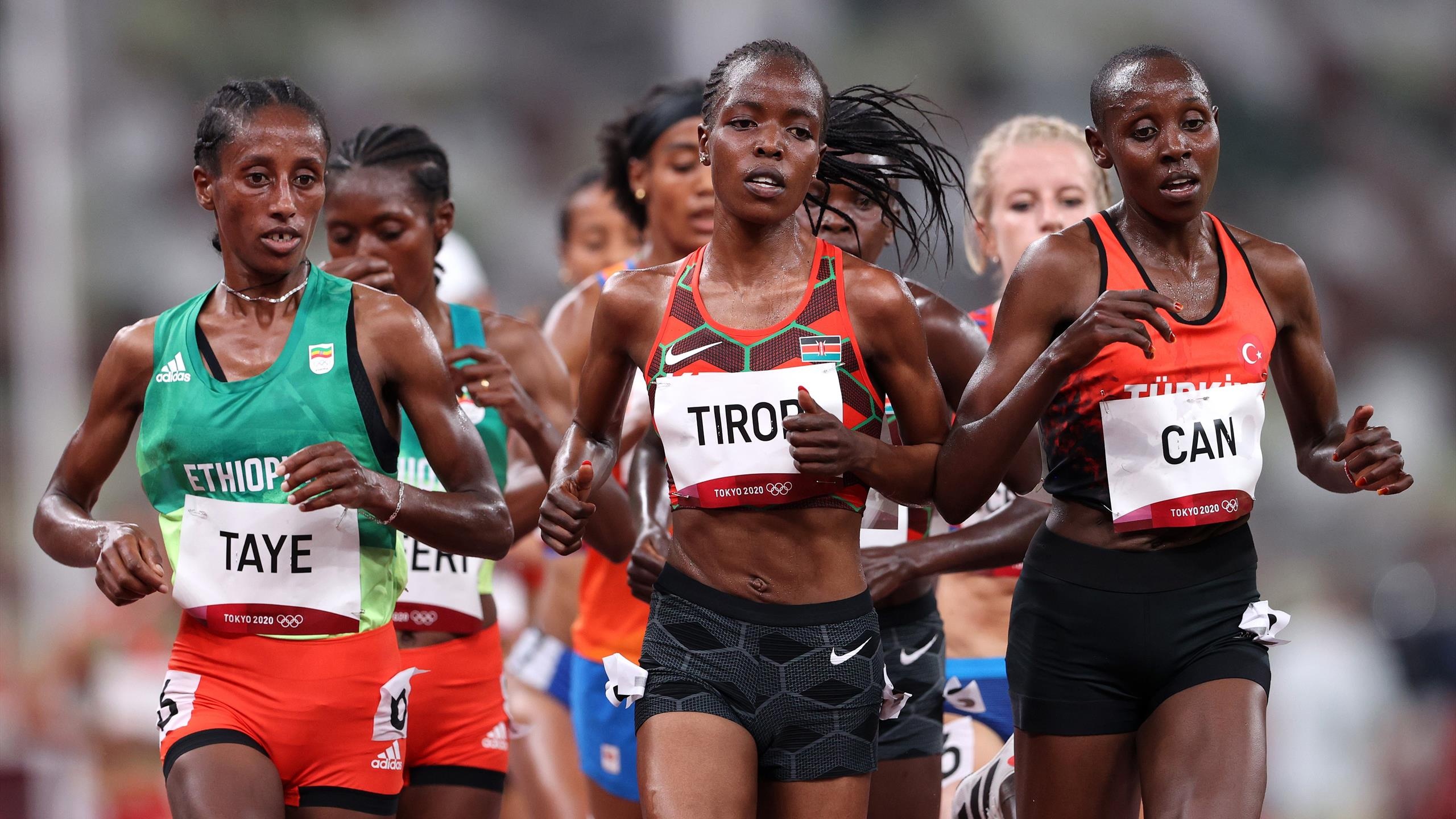 Agnes Tirop, Kenyan athlete, Long-distance running, 2560x1440 HD Desktop