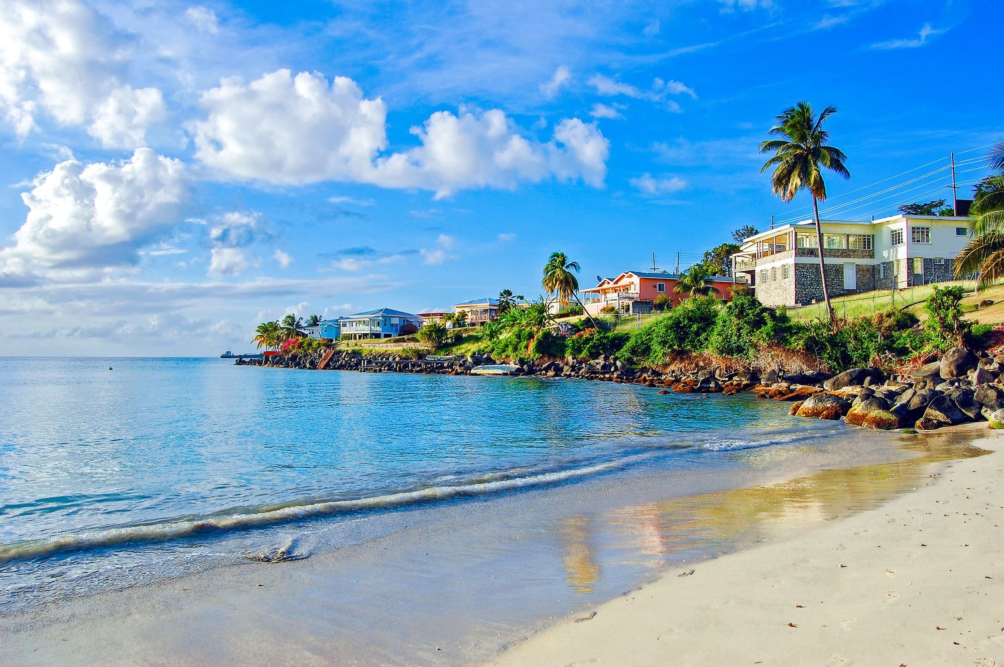 Grand Anse Beach, Grenada, Stunning beach, Sandals resort, 2000x1330 HD Desktop
