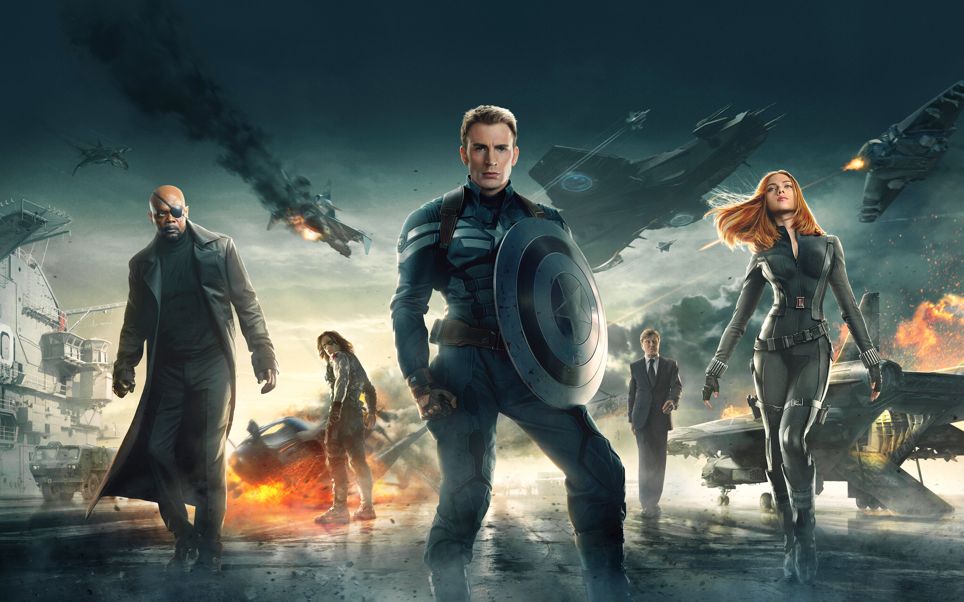 Captain America: The Winter Soldier, HD wallpapers, Marvel, 3200x2000 HD Desktop