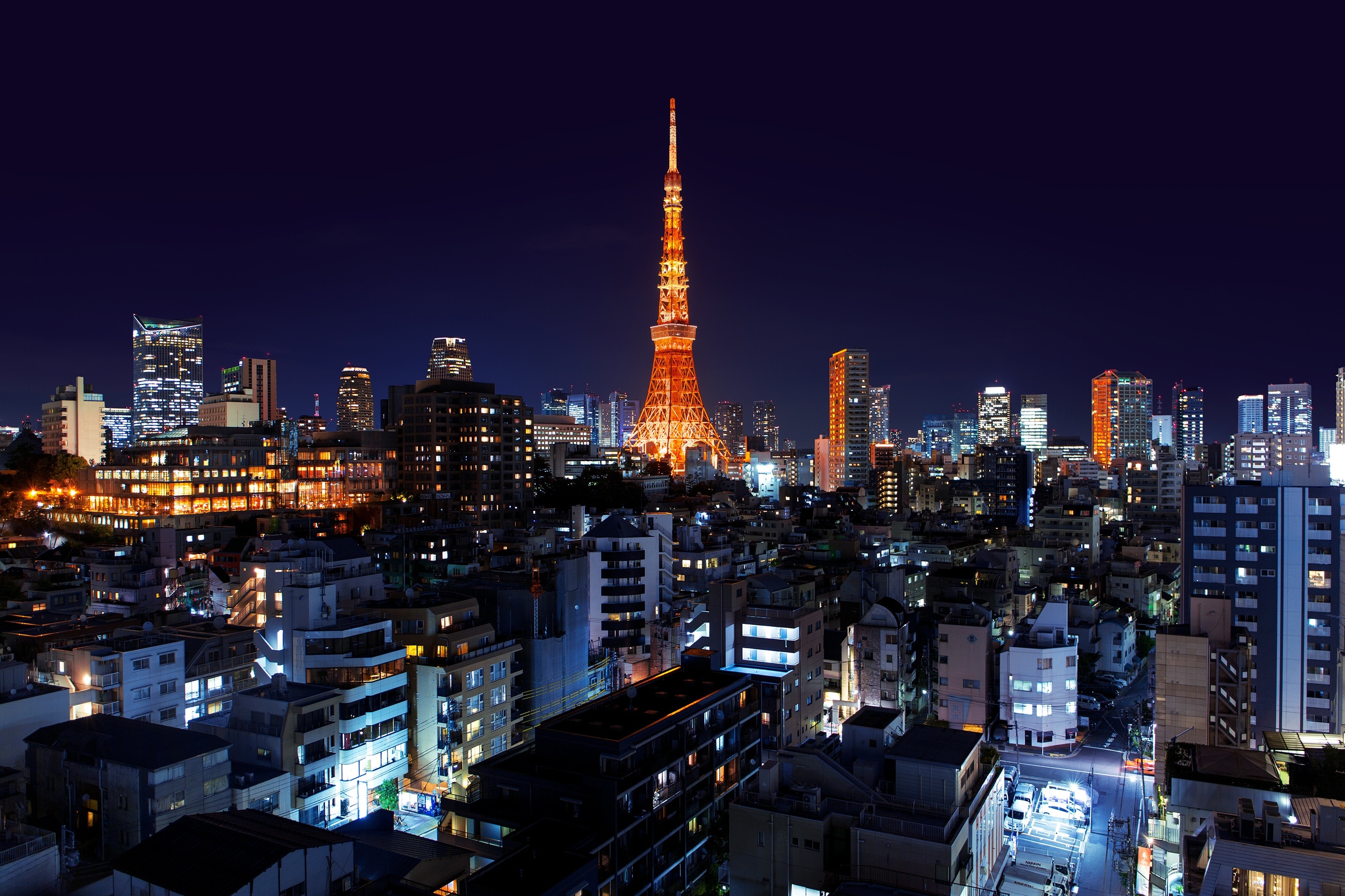 Japan Skyline, Download, Travels, Skyline, 2880x1920 HD Desktop
