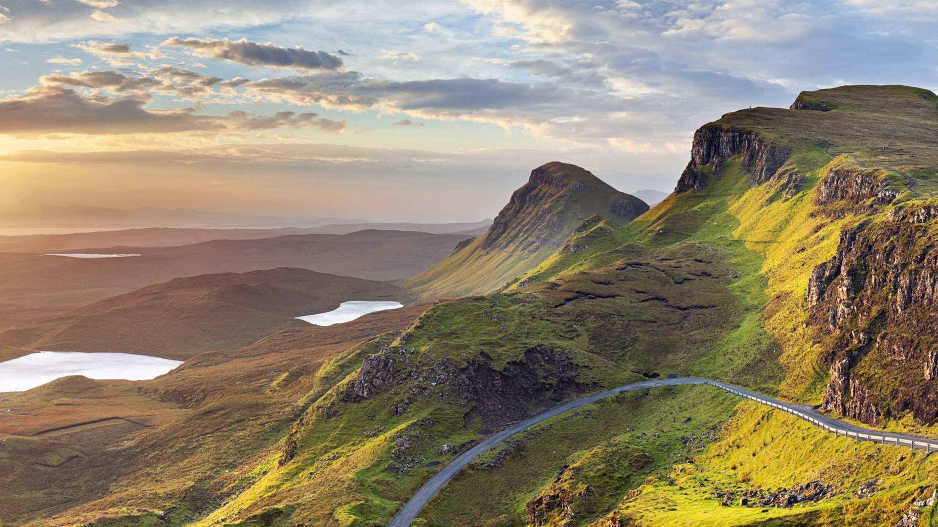 Isle of Skye, Quiraing, Scottish adventure, Nature's grandeur, 1920x1080 Full HD Desktop