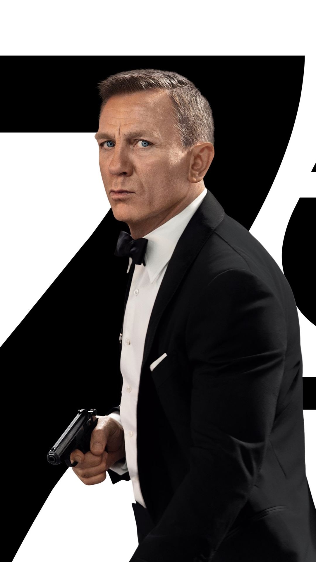 Daniel Craig, No Time to Die, iPhone Wallpapers, 1080x1920 Full HD Handy