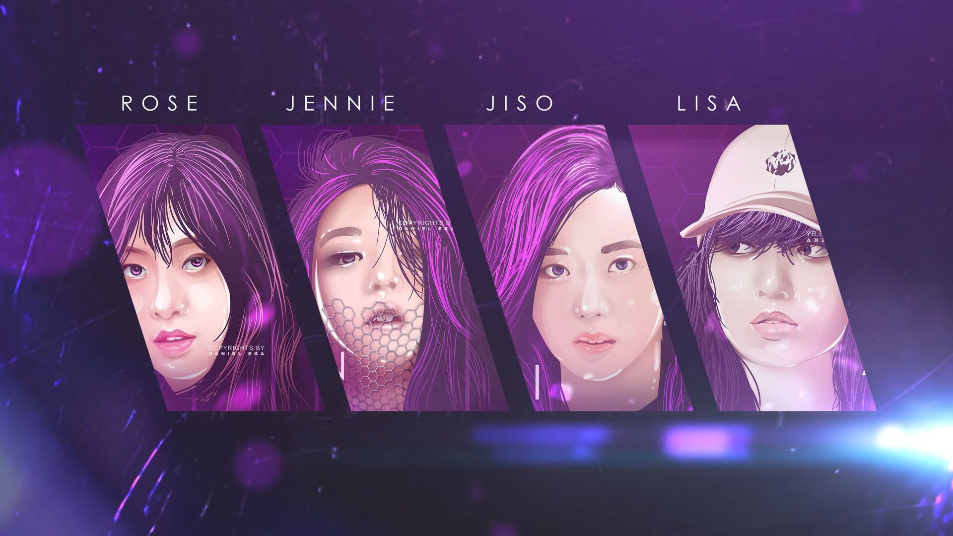 BLACKPINK: Jisoo, Jennie, Rose, and Lisa, A South Korean girl group. 1920x1080 Full HD Wallpaper.