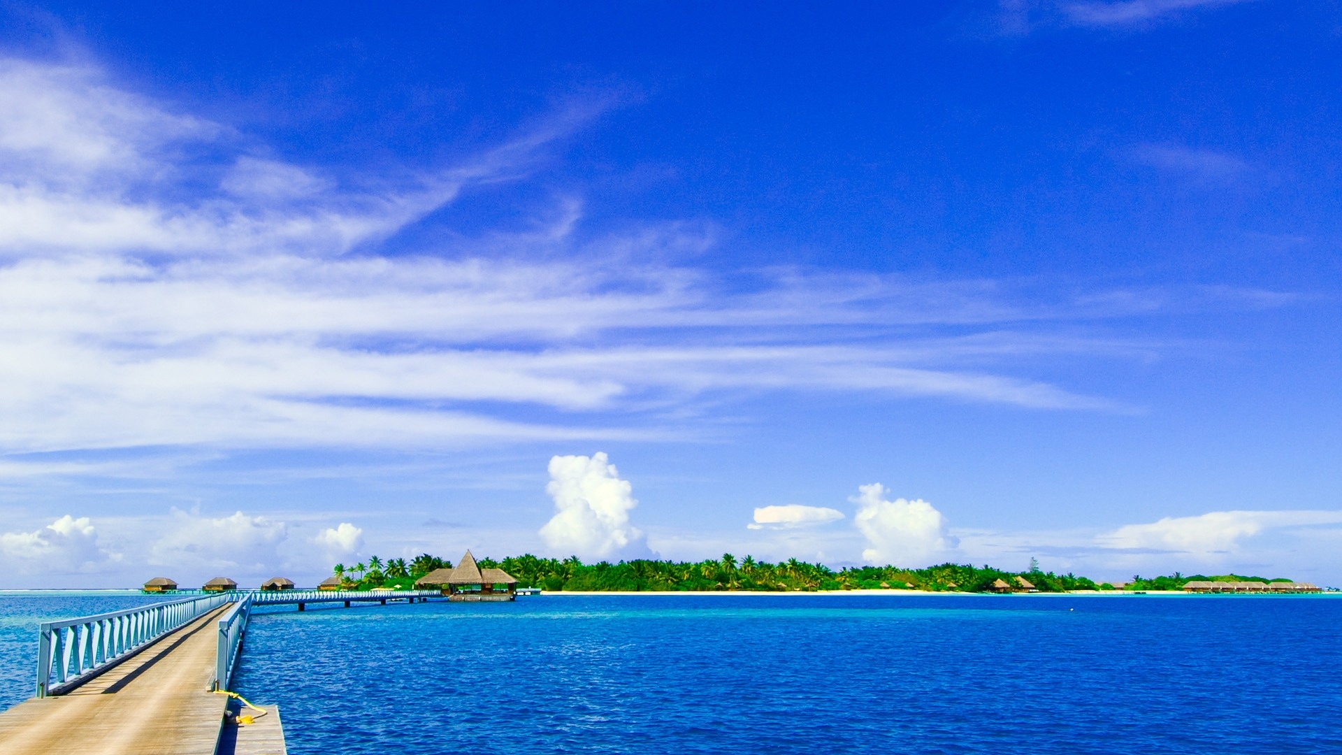 Indian Ocean, Maldives beach, KDE store, 1920x1080 Full HD Desktop