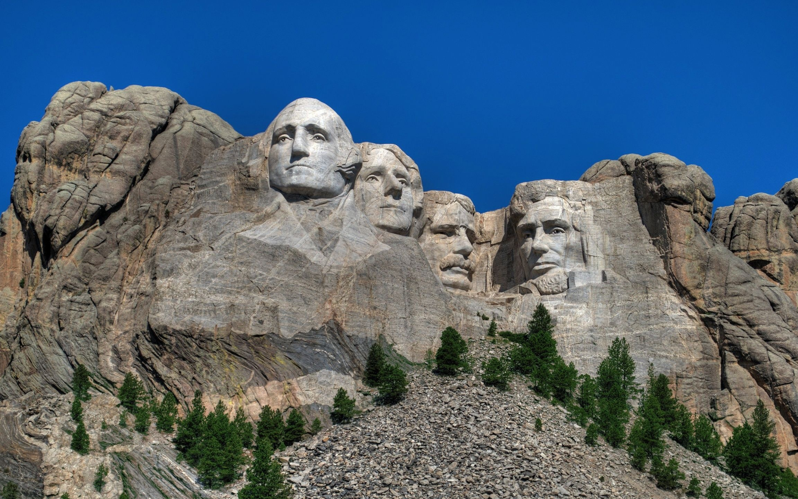 Mount Rushmore wallpapers, Visual artistry, Stunning backgrounds, Iconic landmark, 2560x1600 HD Desktop