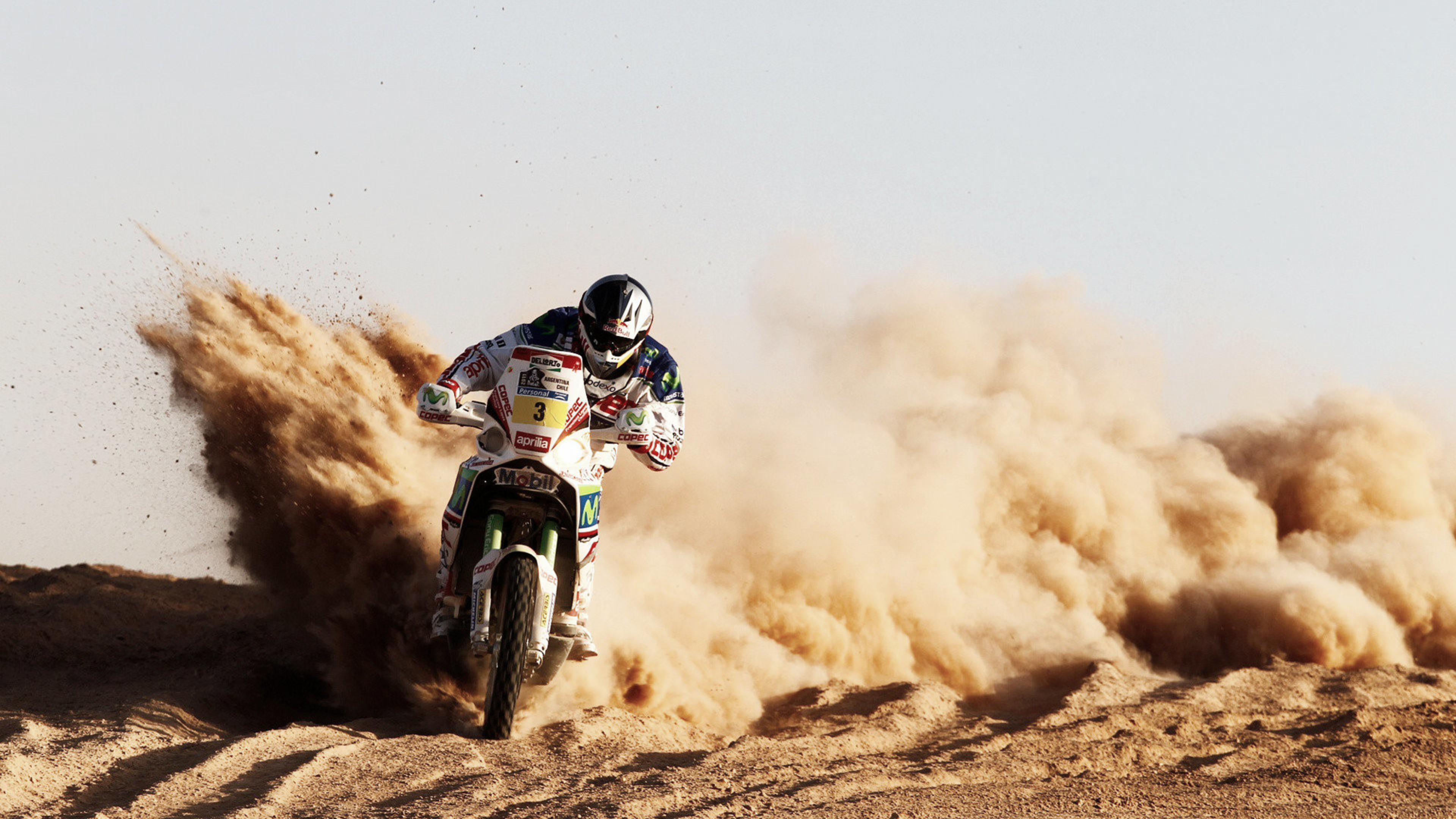 Dakar Rally: Riders heading to Saudi Arabia, Off-road race, Monster Energy Honda Team. 3840x2160 4K Background.