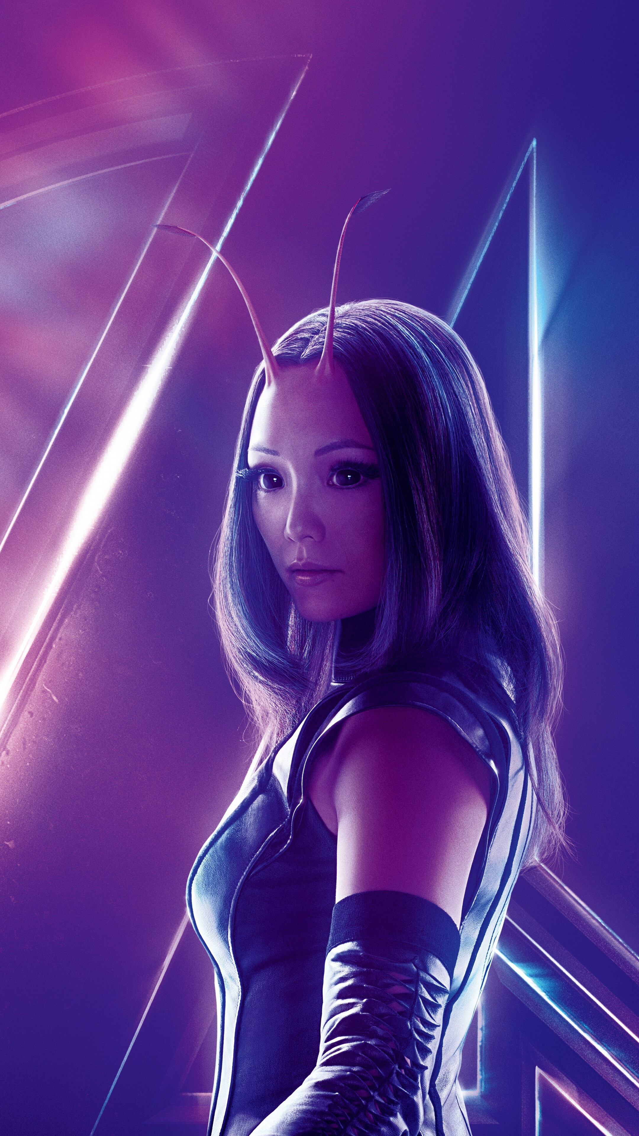 Pom Klementieff: Avengers: Infinity War, Mantis, 2018 movie, A French actress and model, MCU. 2160x3840 4K Background.