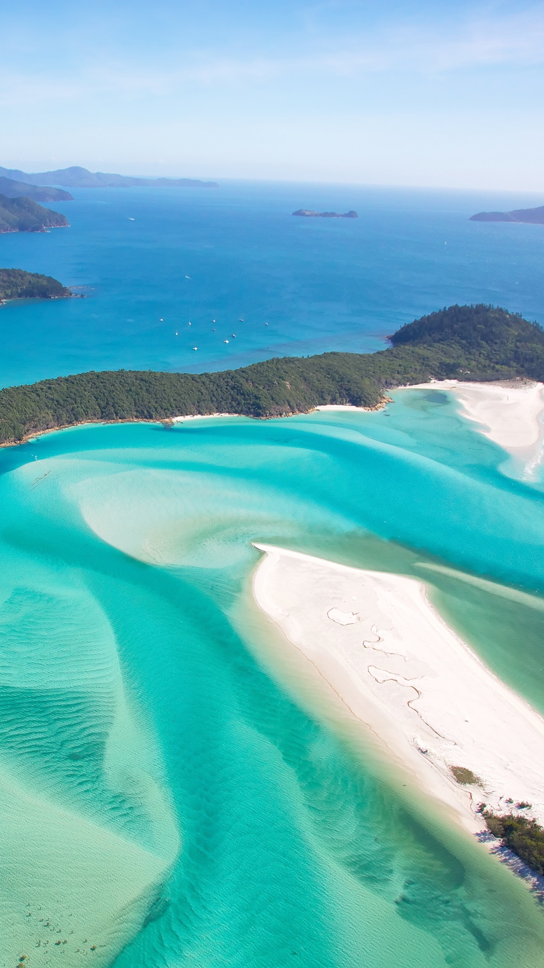 Whitsunday Islands, Android wallpapers, Full HD, Smartphone beauty, 1080x1920 Full HD Phone