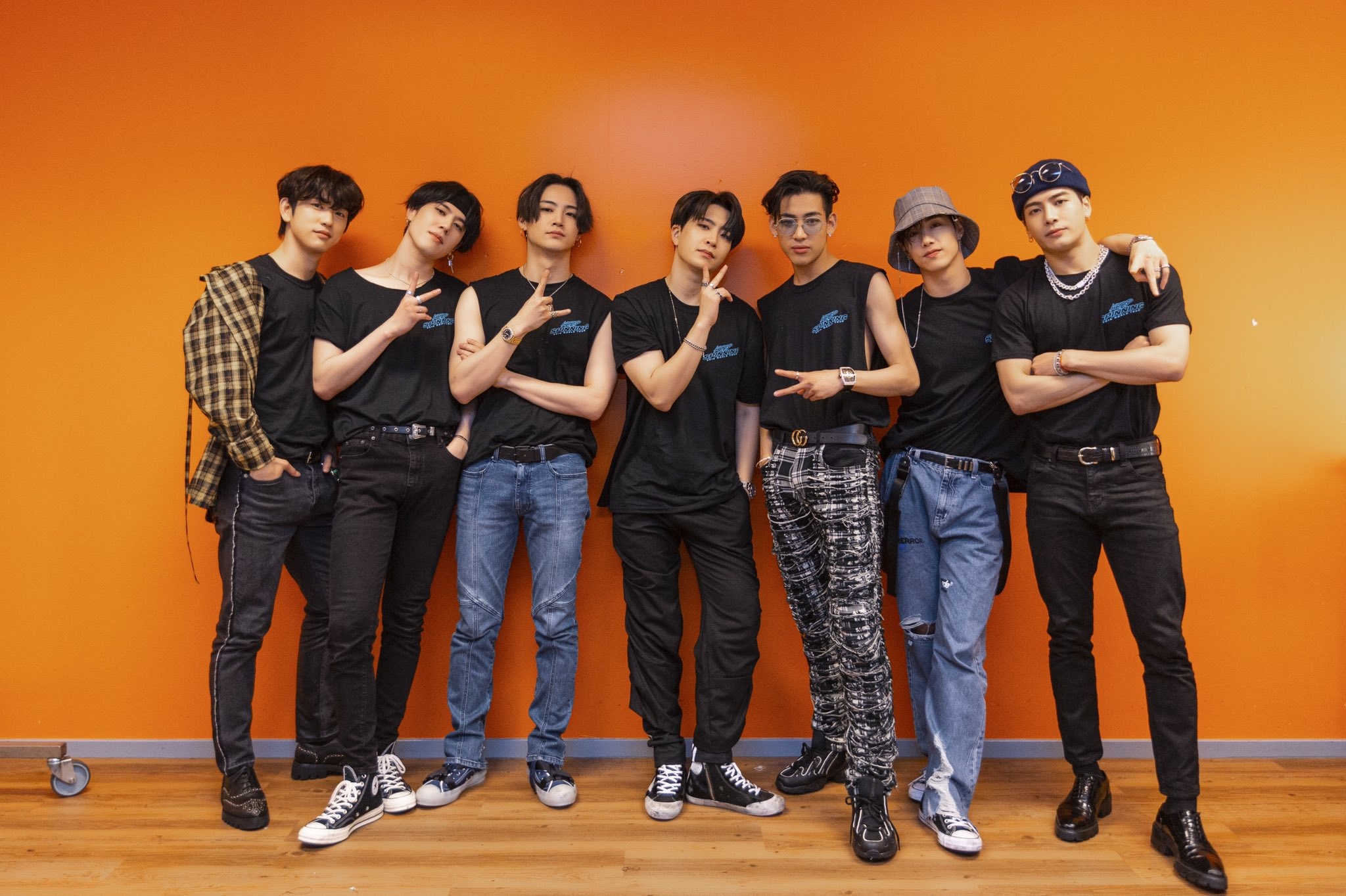 GOT7: The South Korean boy band, The label of JYP Entertainment, Jay B, Mark, Jackson, Jinyoung, Youngjae, BamBam. 2050x1370 HD Background.