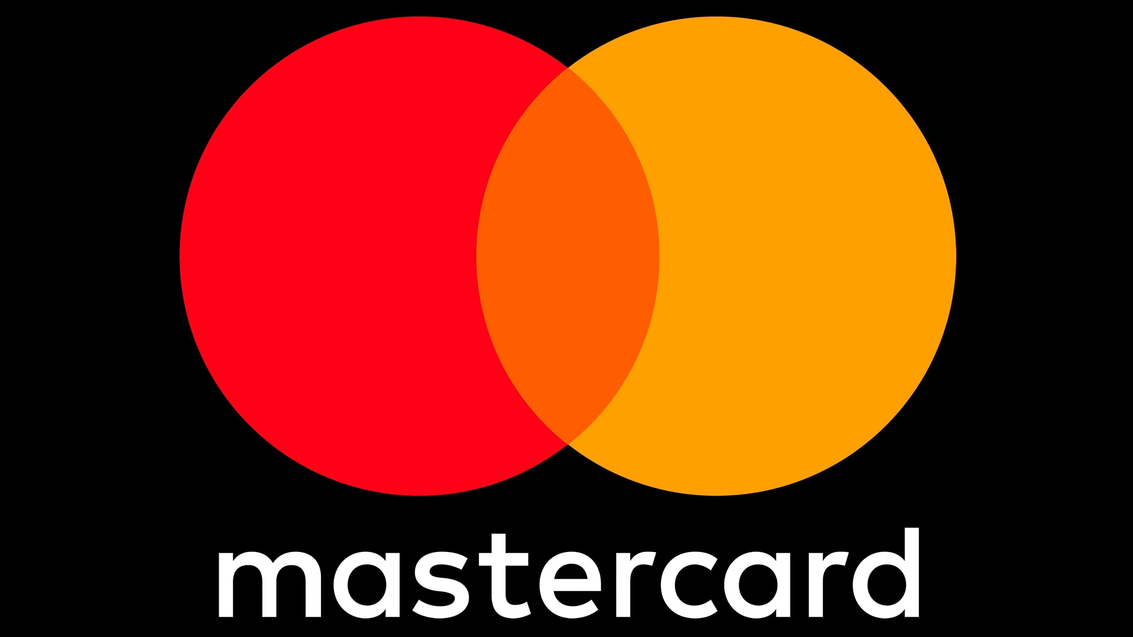 Mastercard: A cooperative owned by the more than 25,000 financial institutions that issue its branded cards. 3840x2160 4K Background.