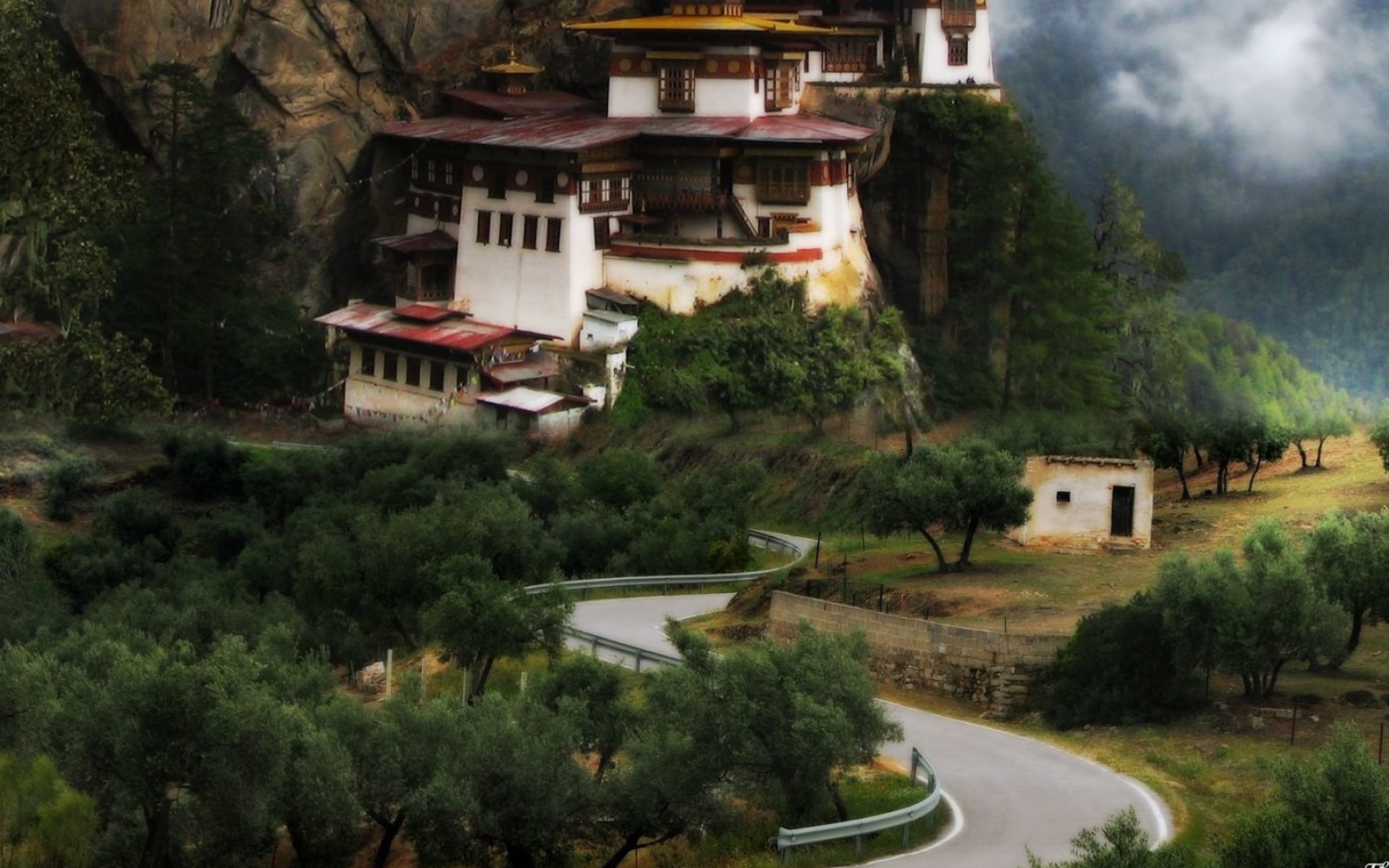 Bhutan travels, Architectural beauty, HD wallpaper, Travel inspiration, 1920x1200 HD Desktop
