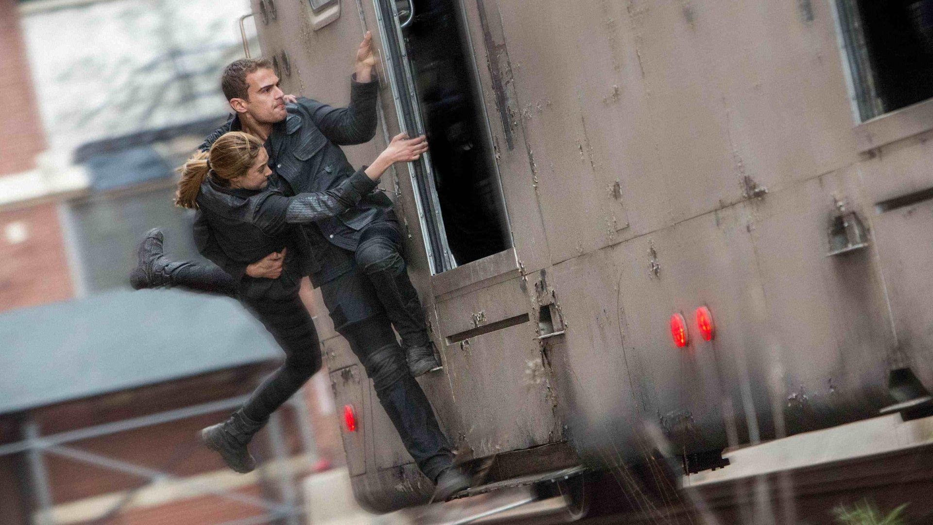 Four and Tris, Divergent movie, Wallpapers, Movie adaptation, 1920x1080 Full HD Desktop