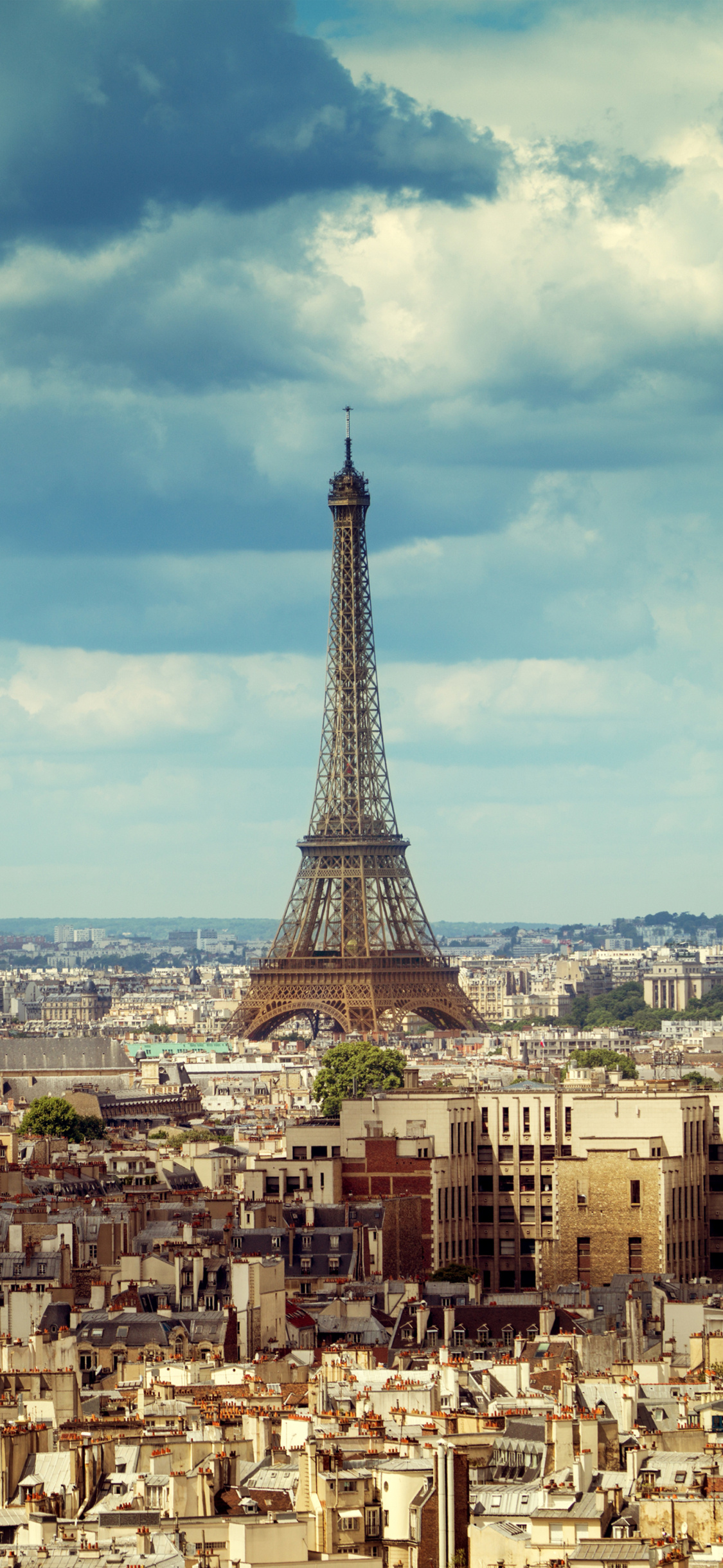 Paris: Capital of France, One of the most important and influential cities in the world. 1130x2440 HD Wallpaper.