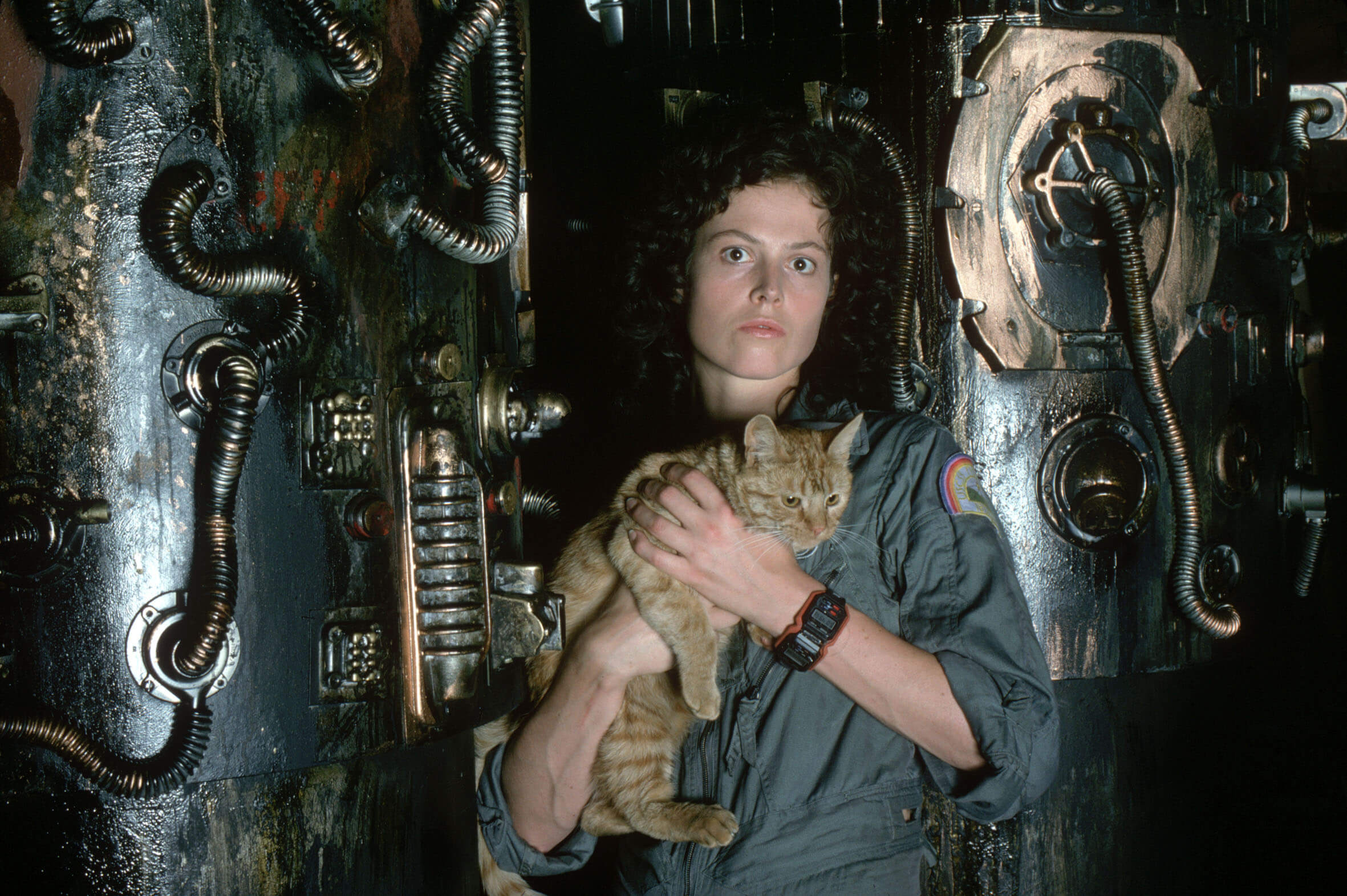 Sigourney Weaver: Ellen Ripley, A critically acclaimed performance in James Cameron's Aliens, 1986. 2370x1580 HD Wallpaper.