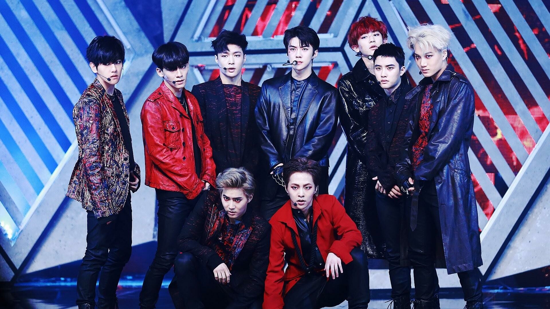 EXO: Prior their debut, the band released two singles, "What Is Love" and "History". 1920x1080 Full HD Wallpaper.